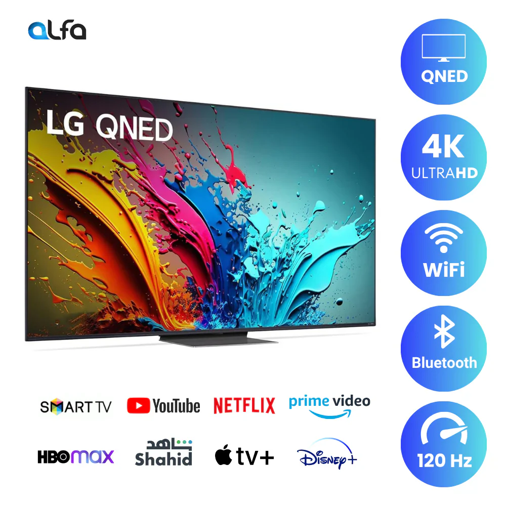 LG 65 inch Smart QNED Mini LED TV - 4K - 120Hz, 65QNED86 - Image 2