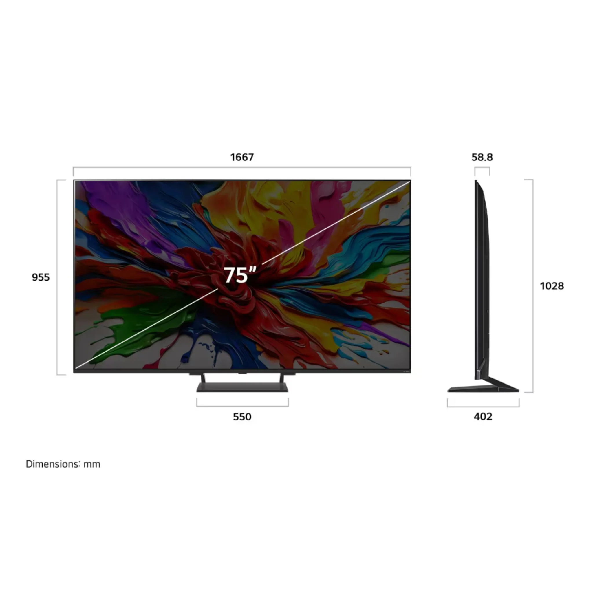 LG 75" Smart QNED TV Mini LED - 4K - 2025, 75QNED93A - Image 5