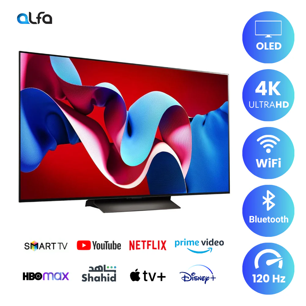 LG 77 inch Smart OLED TV - 4K - 120Hz, 77C4 - Image 3