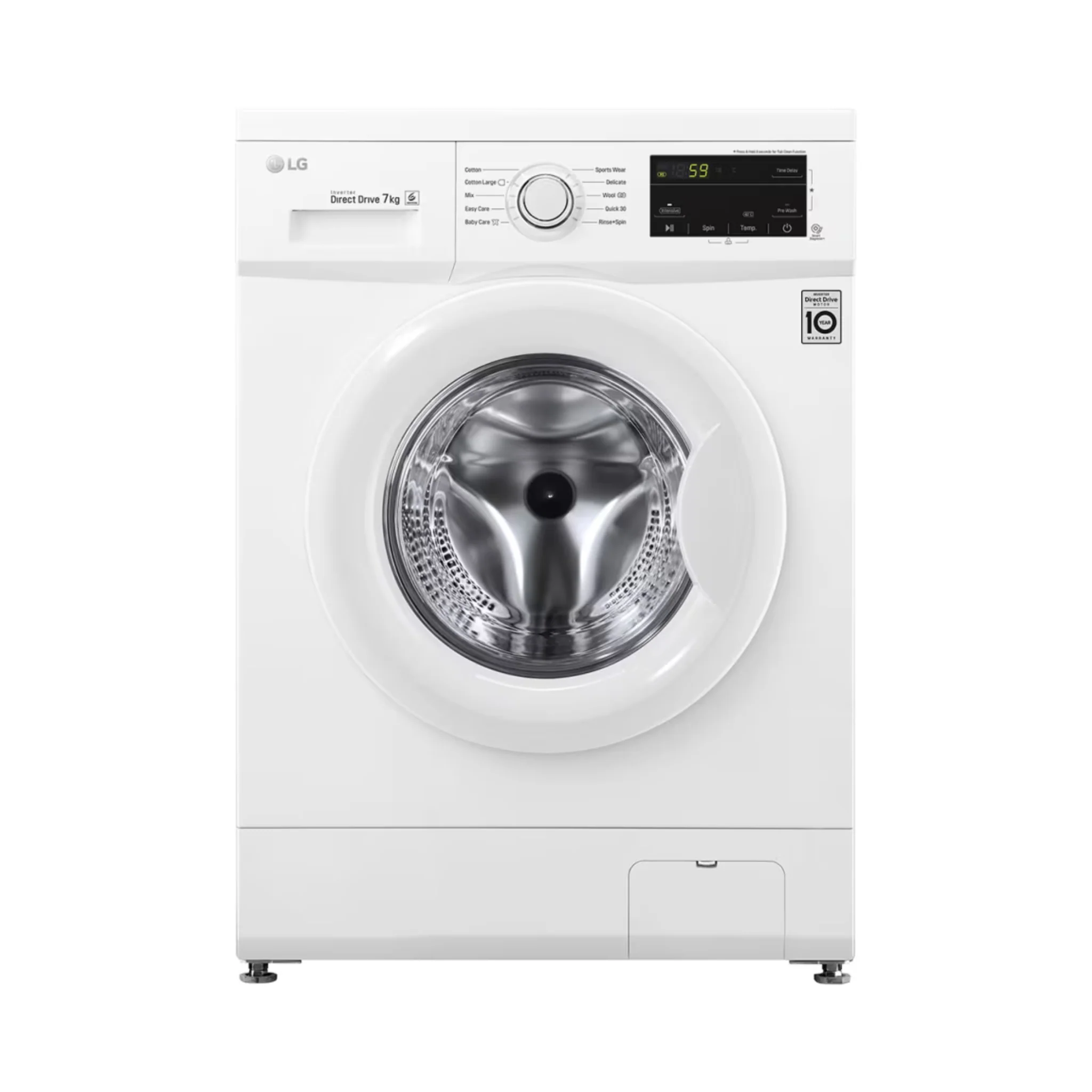 LG 7KG Fully Automatic Washing Machine, FH2J3QDNL02