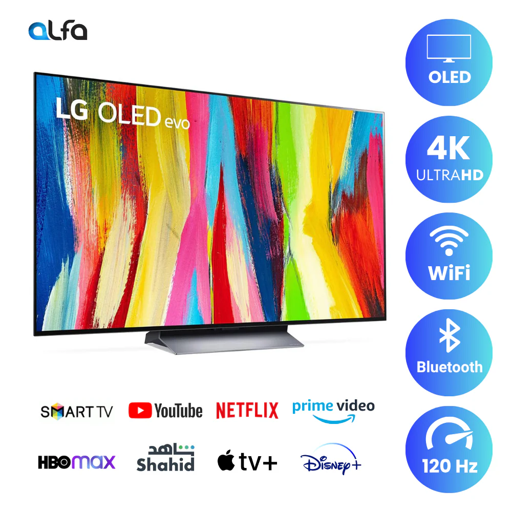 LG 83 inch Smart OLED TV - 4K - 120Hz, 83C2 - Image 2