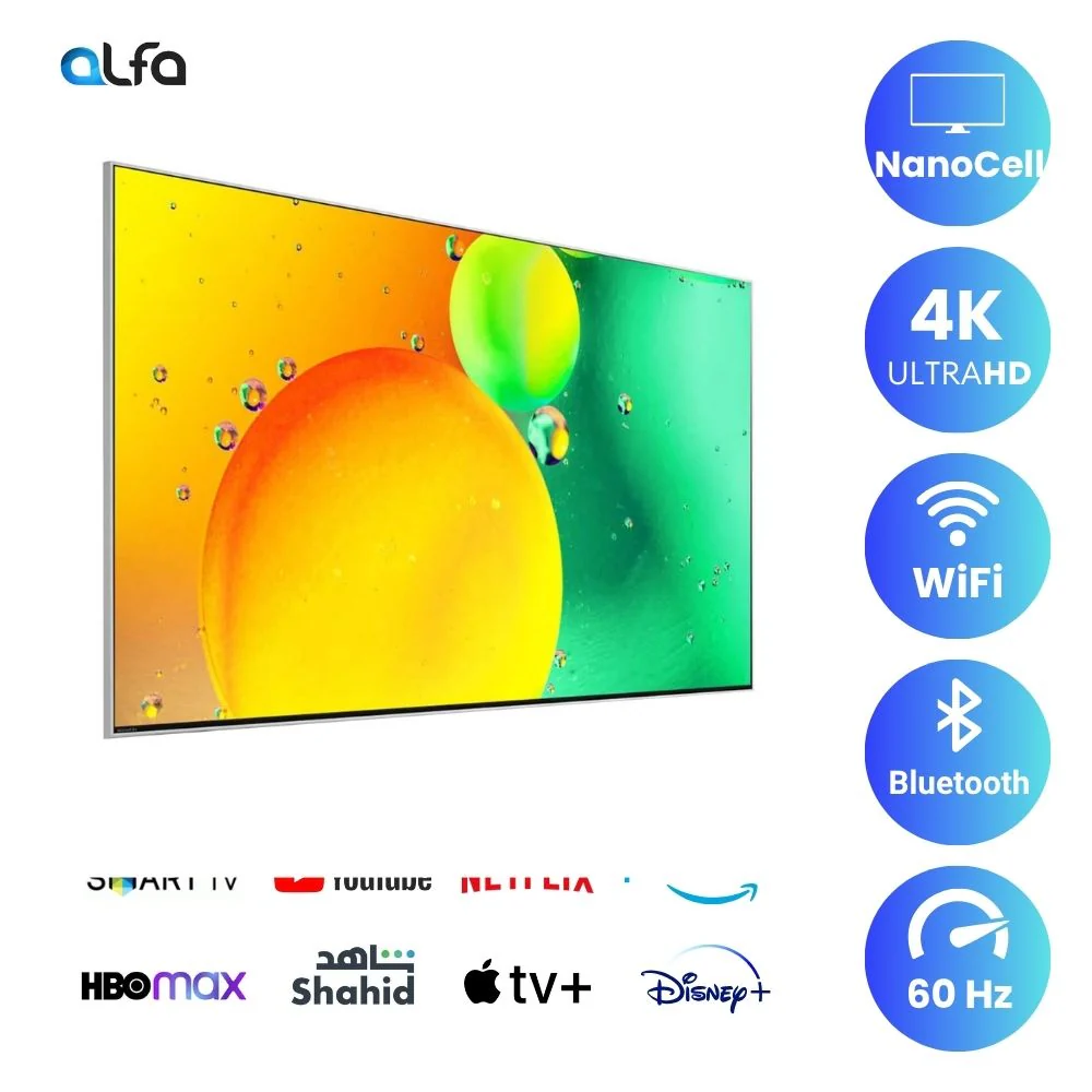 LG Nano Cell 65 inch Smart TV 65NANO78 White (Special Edition) - Image 2