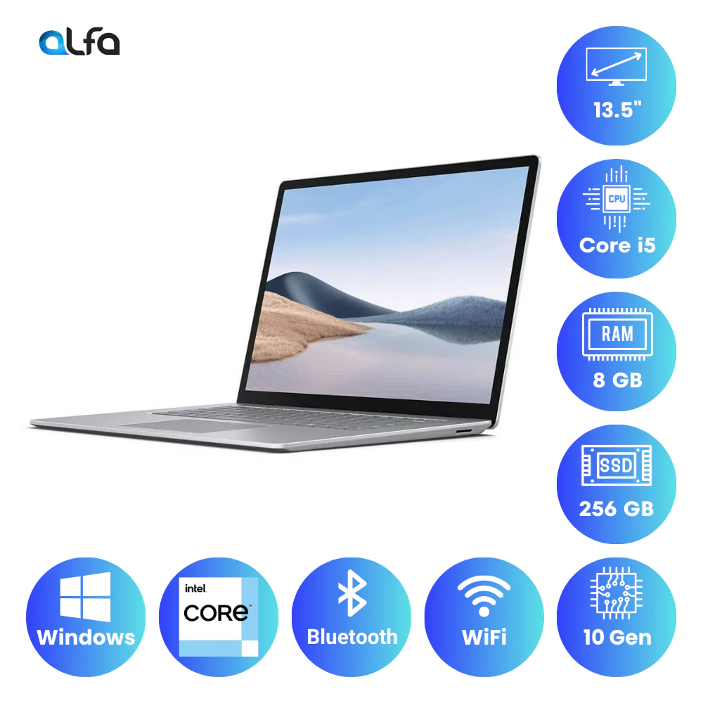 Microsoft Surface Laptop 3 – 13.5 inch Touch-Screen – Intel Core i5- 8GB RAM - 256GB Solid State Drive - Image 3