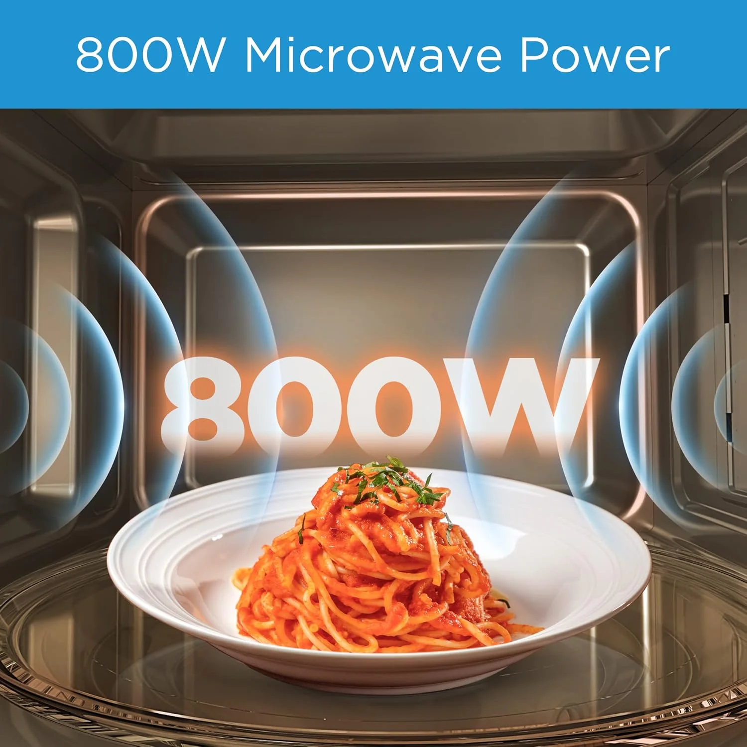 Midea 25 Liters Solo Microwave Oven, MM8P022KG-BK - Image 6