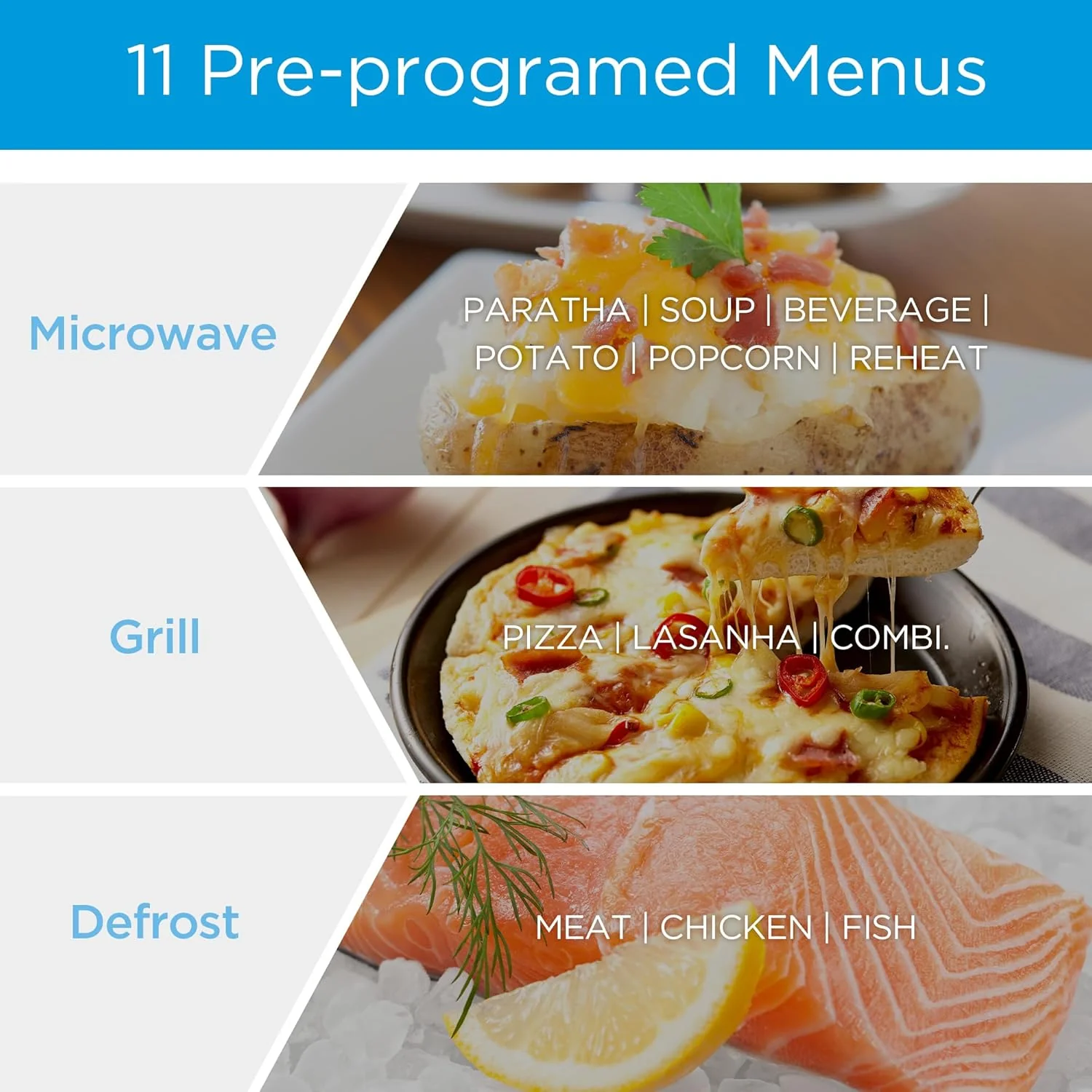Midea 29L 2-in-1 Microwave Oven with Grill, EG9P032MX - Image 4