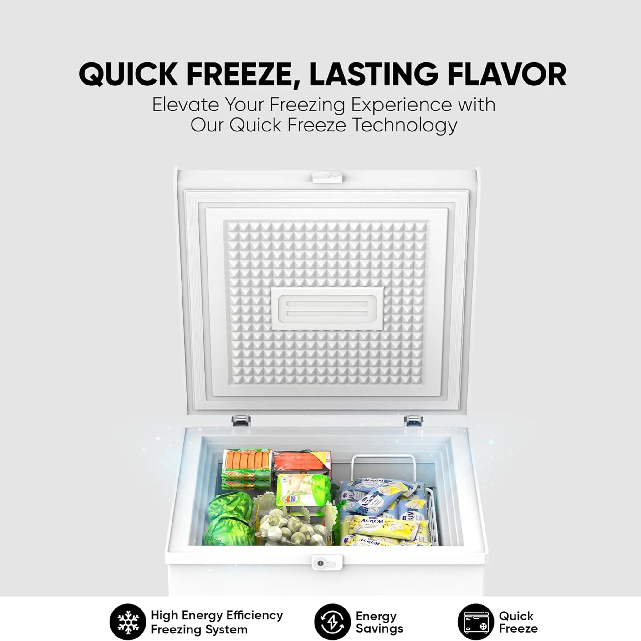 Nikai 150L Single Door Chest Freezer, NCF150N7 - Image 4