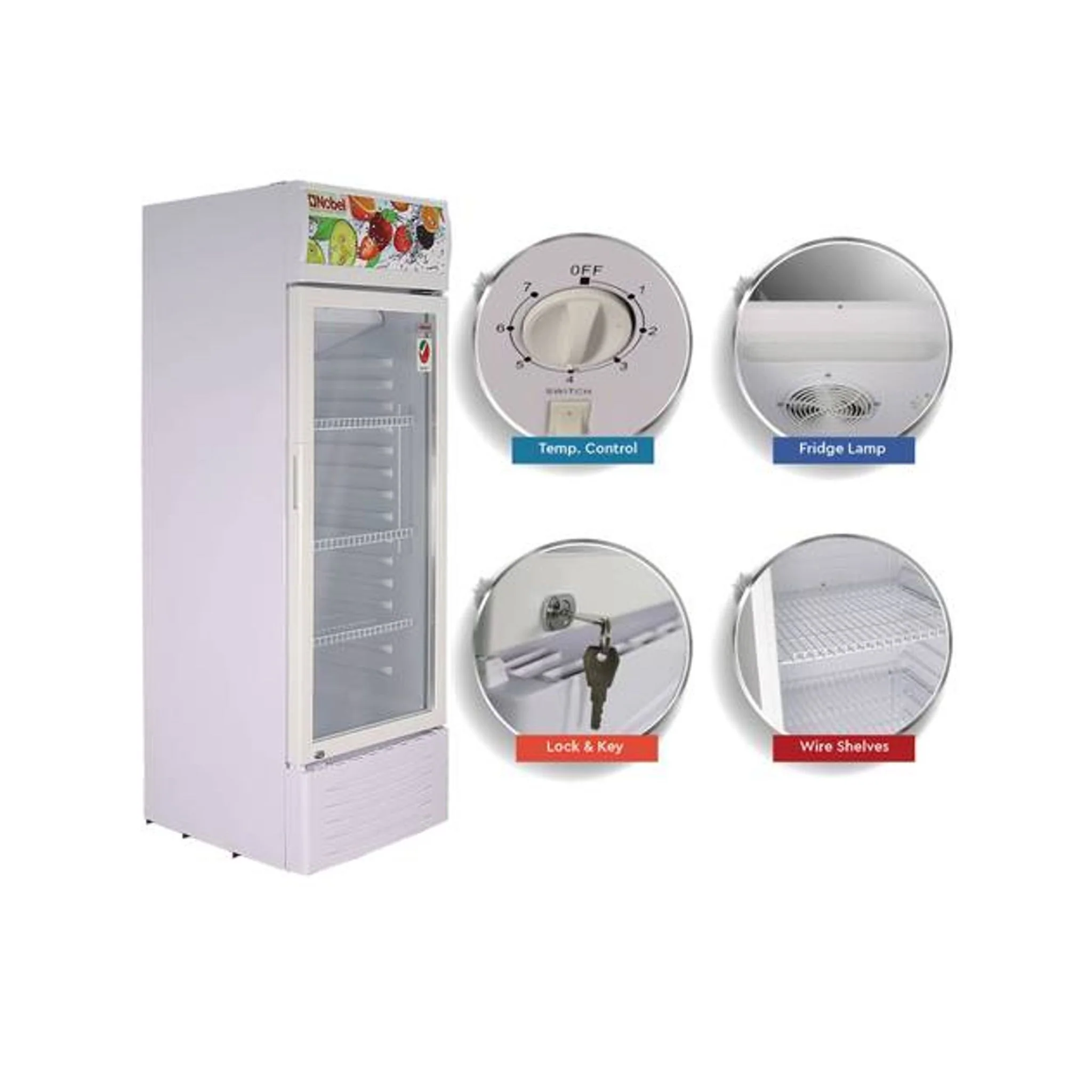 Nikai 243L Showcase Chiller, NSF-24 - Image 3