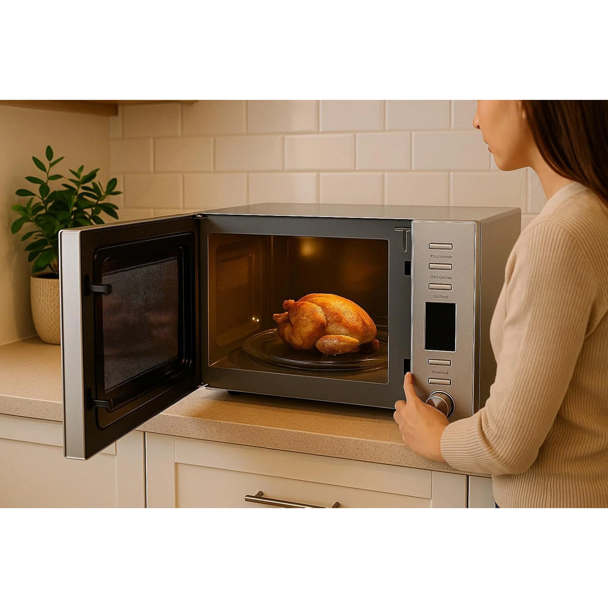 Nikai 30L Microwave Oven, NMO300MDG - Image 4