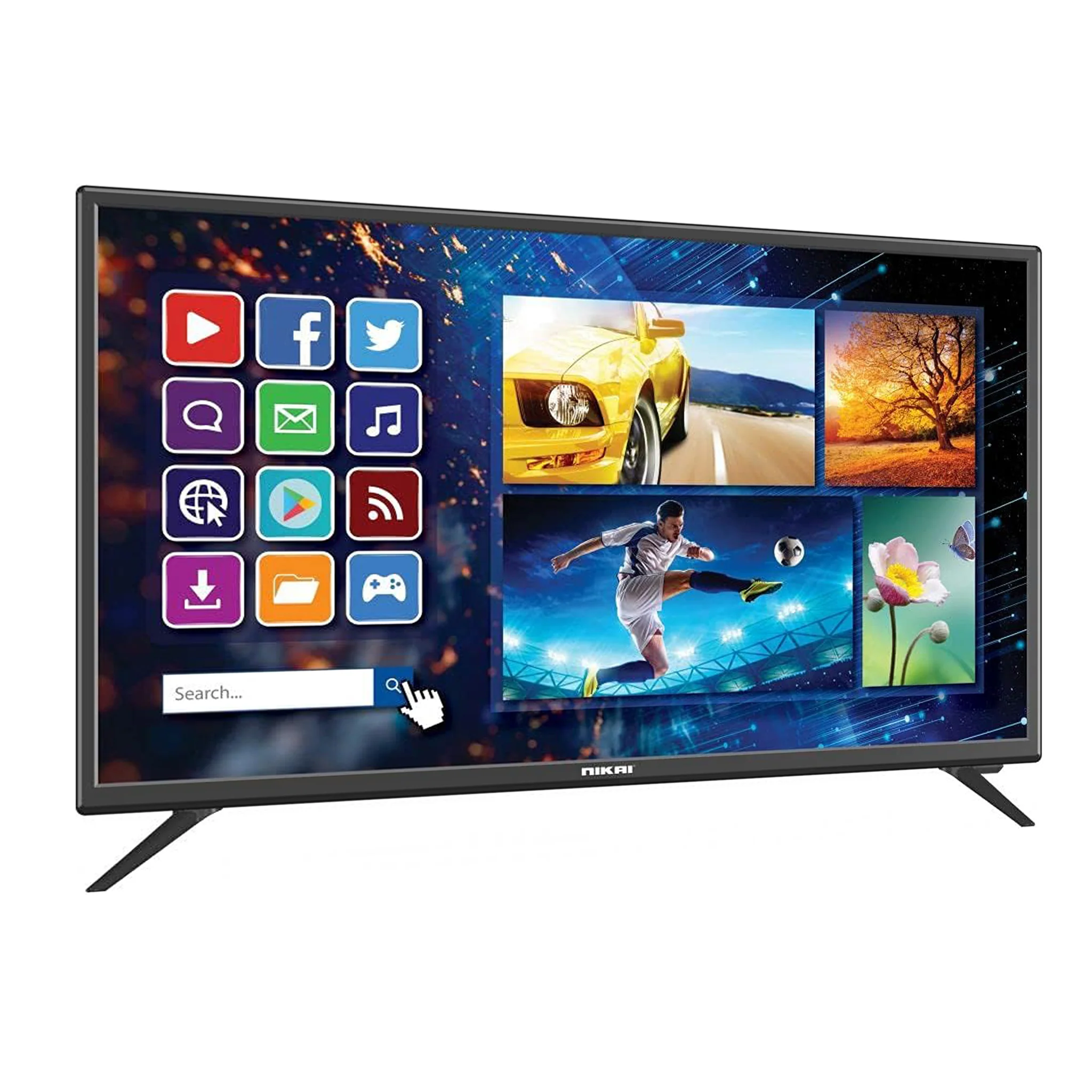 Nikai 50 inch Smart TV - 4K, 50NK4KSLED - Image 3