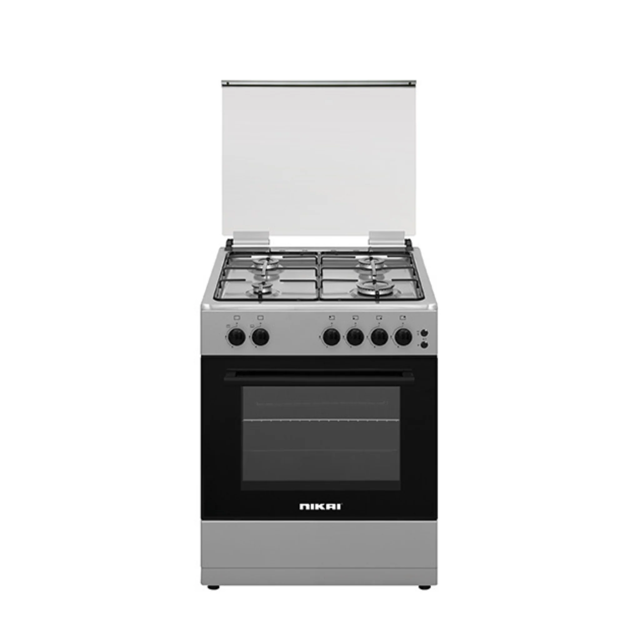 Nikai 60x60 Cm Gas Cooking Range, U6062FS