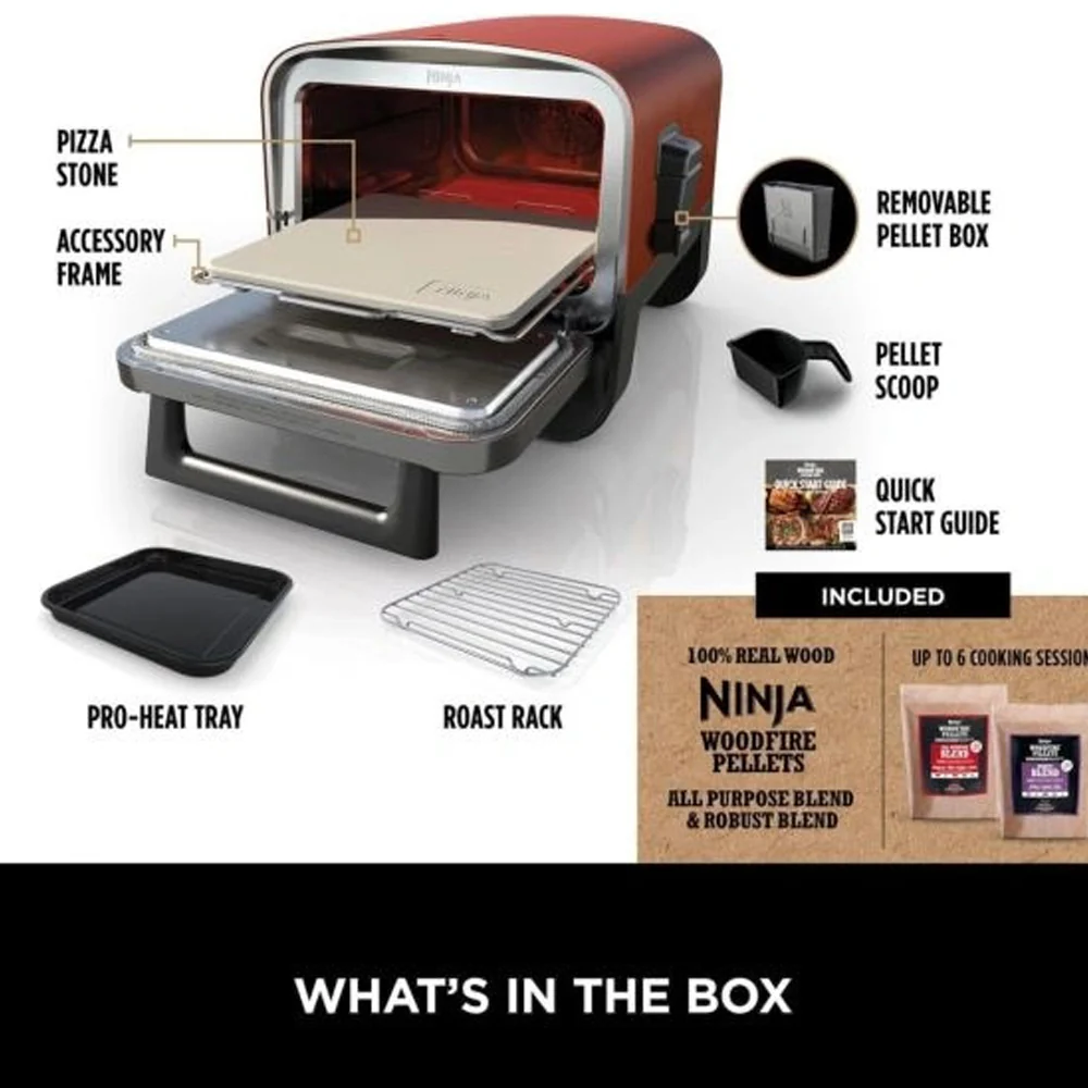Ninja Woodfire Electric Oven, 00101ME - Image 3