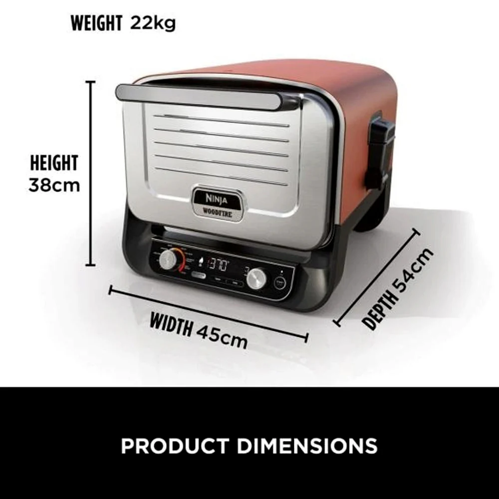 Ninja Woodfire Electric Oven, 00101ME - Image 5