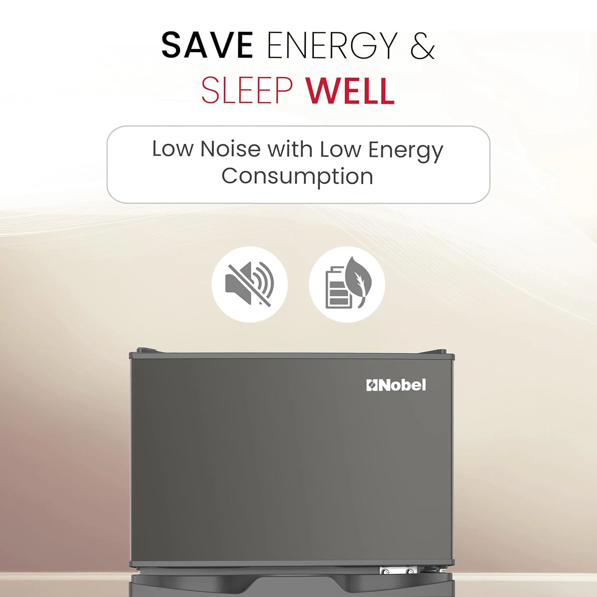 Nobel 120L Double Door Refrigerator, NR120S - Image 5