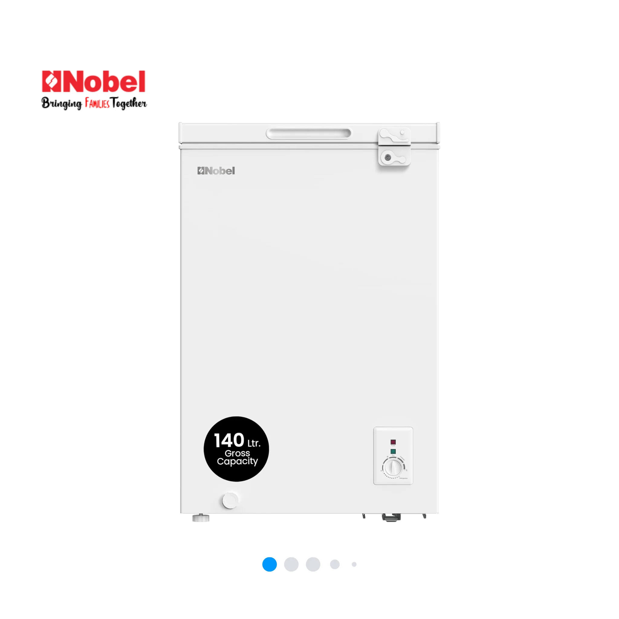 Nobel 145L Single Door Chest Freezer, NCF145