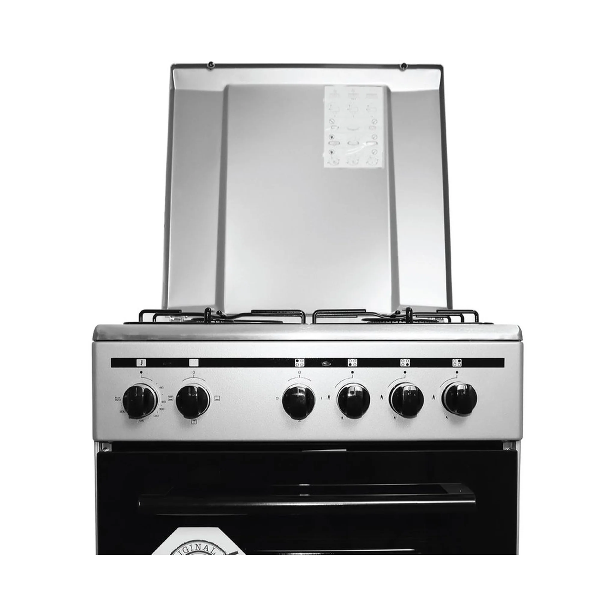 Nobel 50×50 cm 3 Gas Burners Gas 1 Hot Plate Electric Oven, NGC5300-S - Image 4