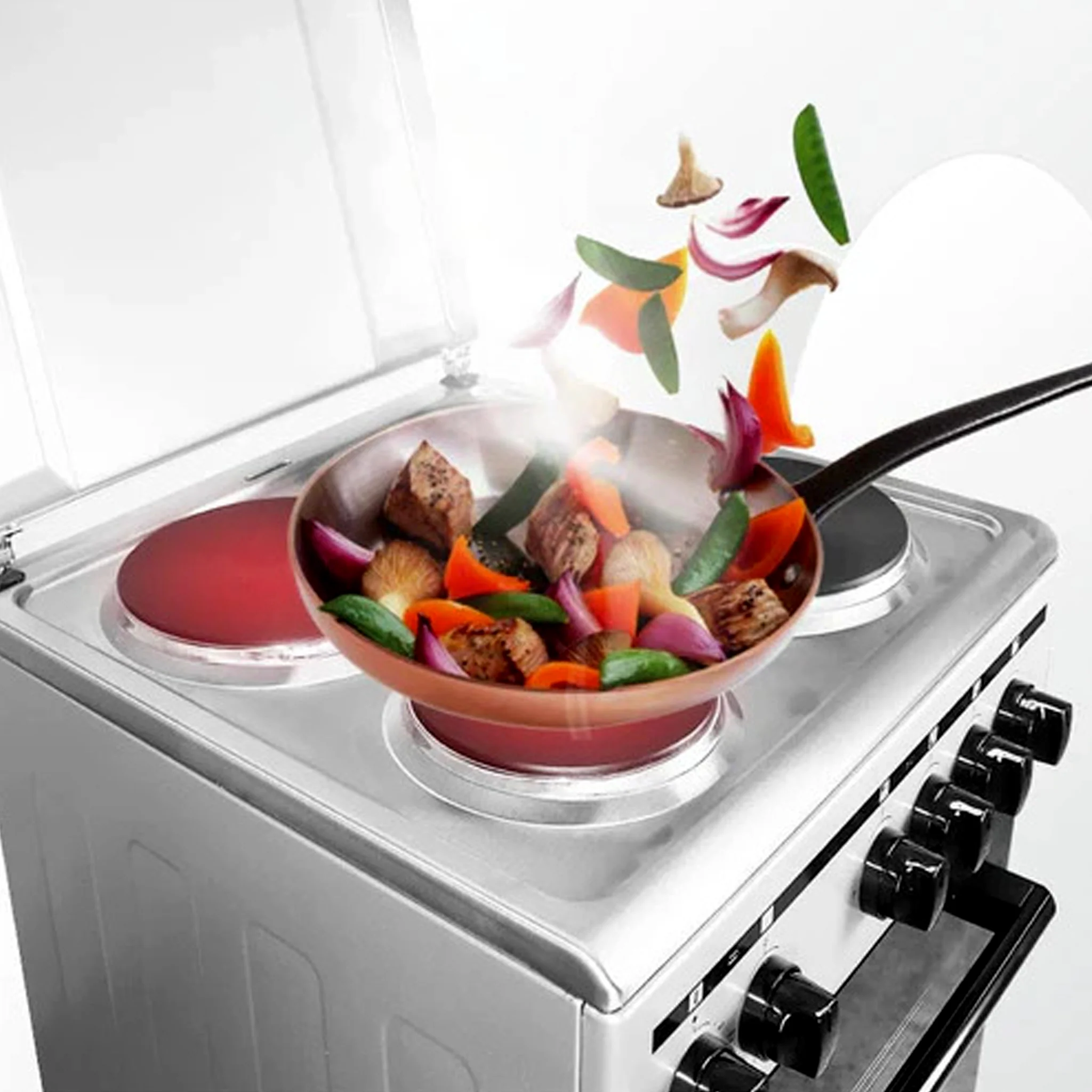 Nobel 50X50 Cm 4 Burner Electric Cooker, NGC5400-S - Image 6