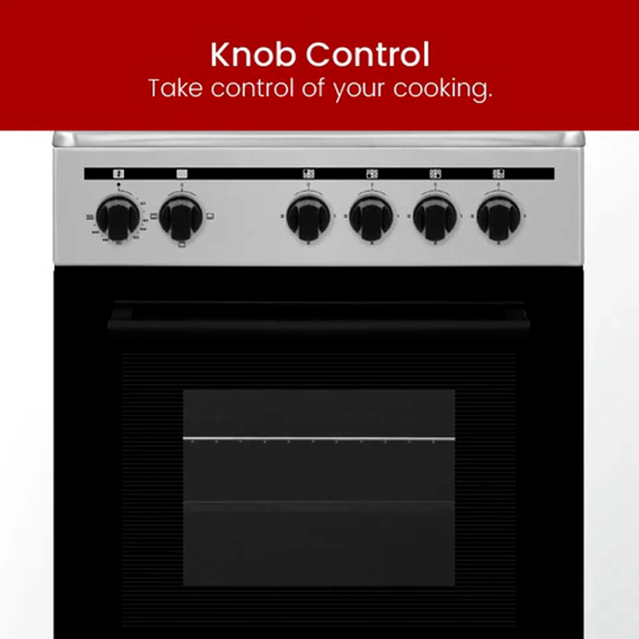 Nobel 50X50 Cm 4 Burner Electric Cooker, NGC5400-S - Image 8