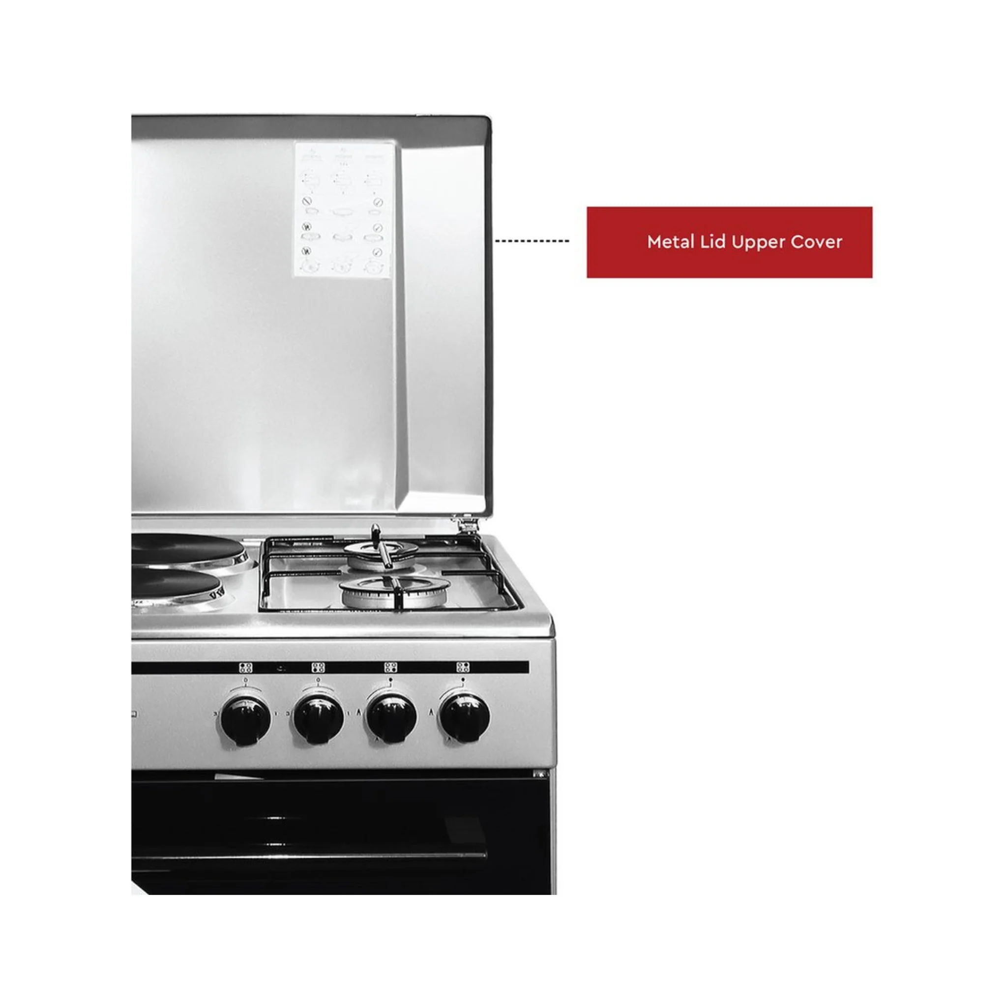Nobel 50x50 Cooking Range, NGC5200-S - Image 3
