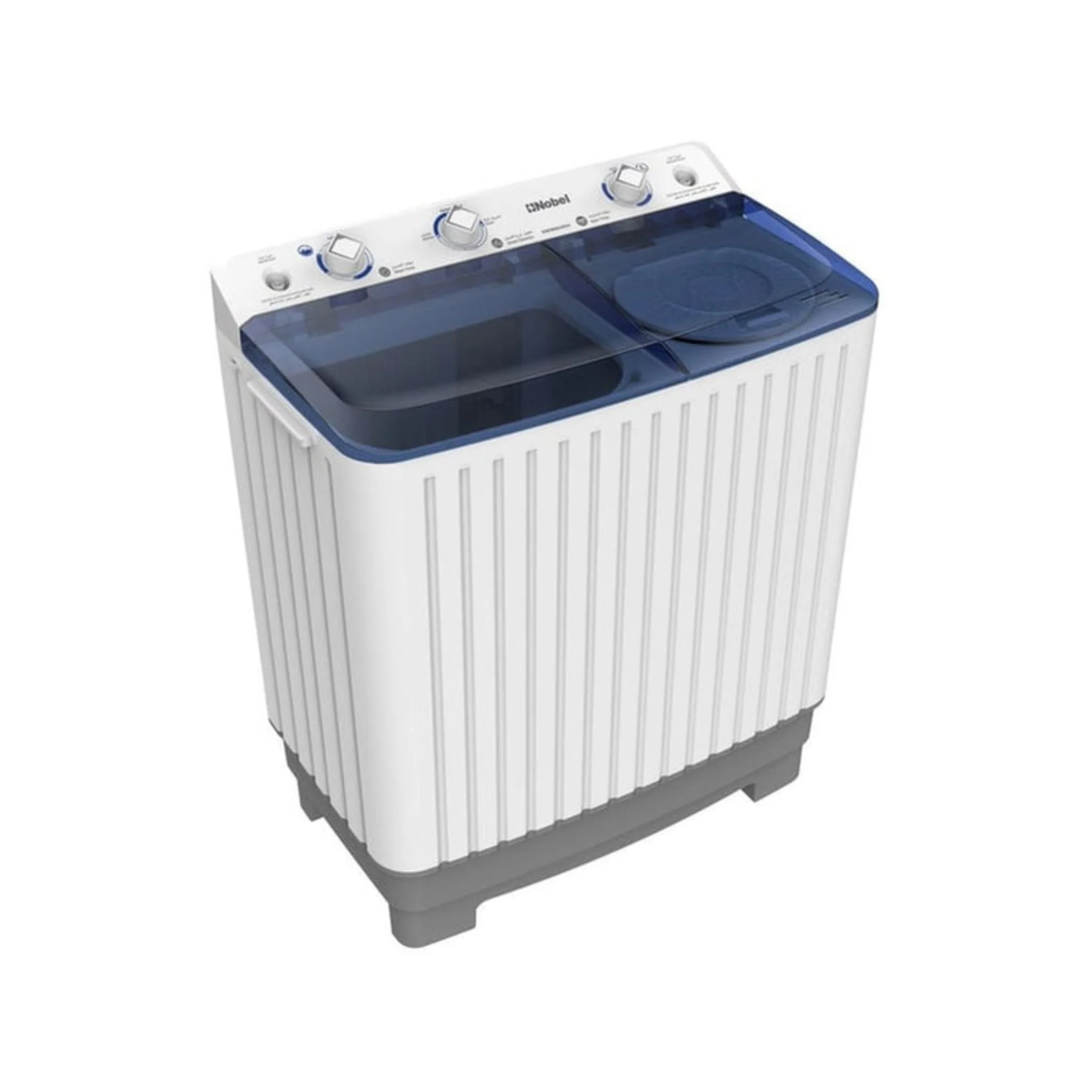 Nobel 6KG Twin Hub Semi Automatic Washing Machine, NWM600RH