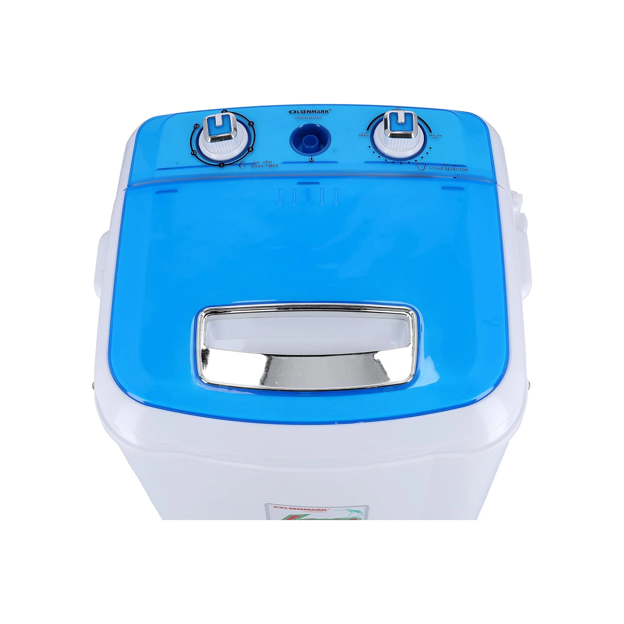 Olsenmark 3.8KG Semi Automatic Washing Machine, OMSWM550S - Image 3