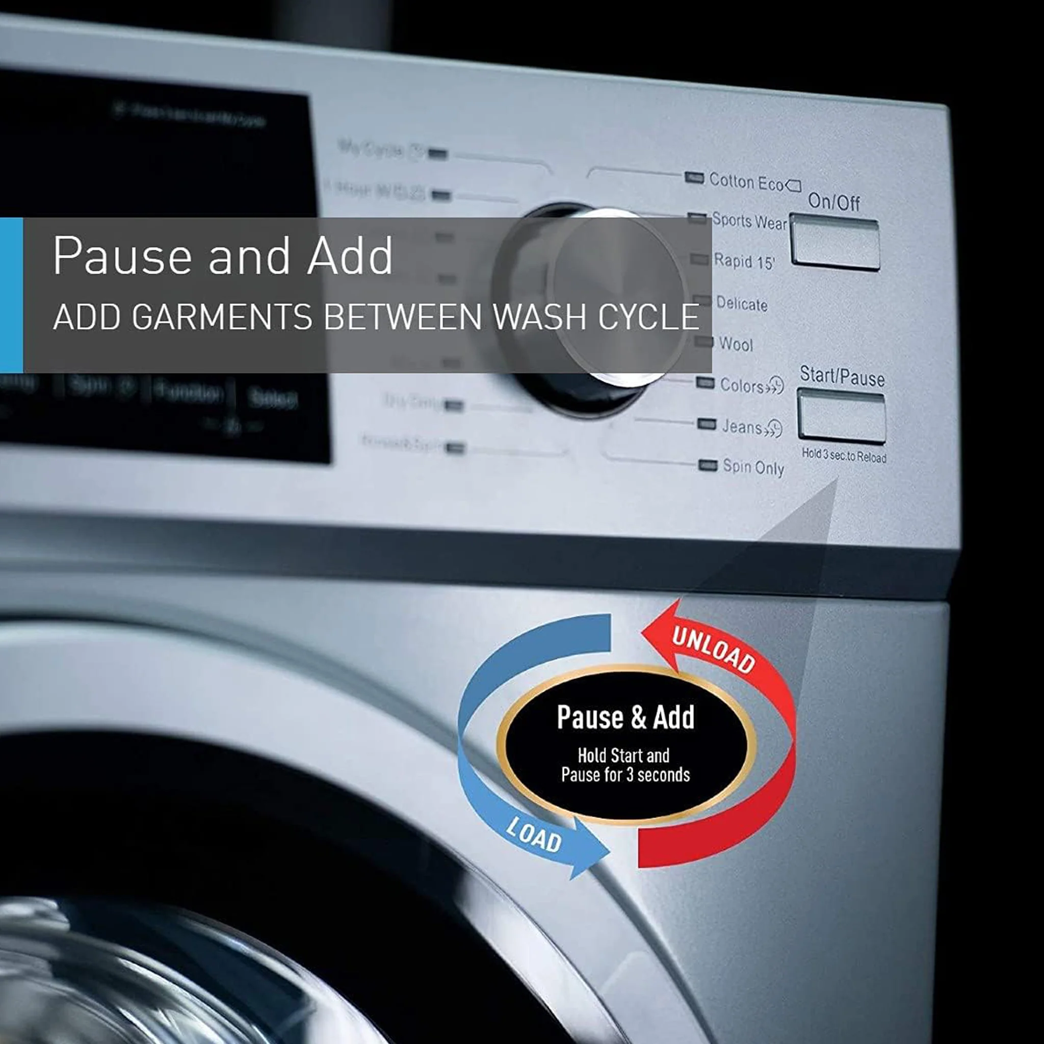 Panasonic 12+8KG Washer and Dryer, NA-S128M2LAE - Image 2