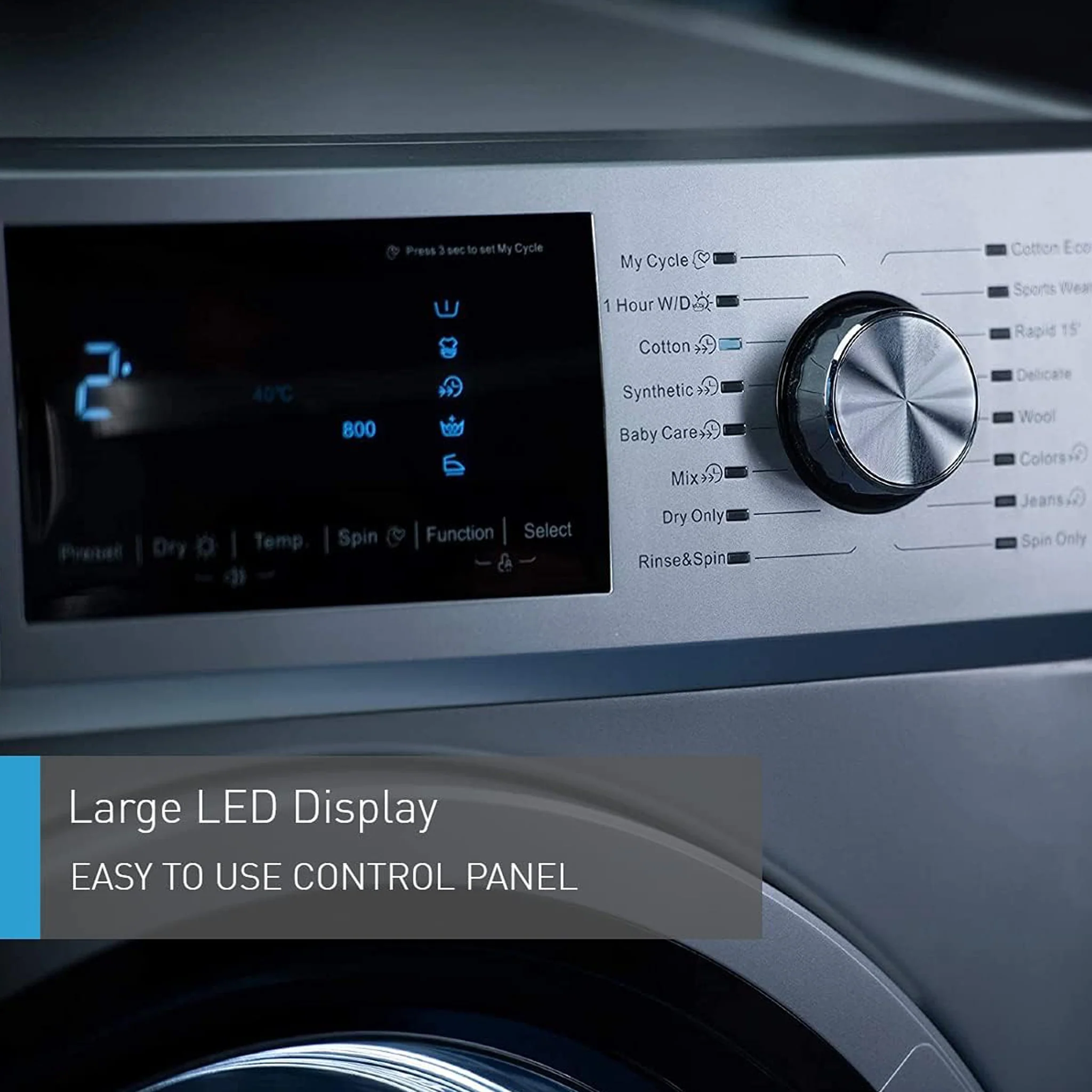 Panasonic 12+8KG Washer and Dryer, NA-S128M2LAE - Image 3