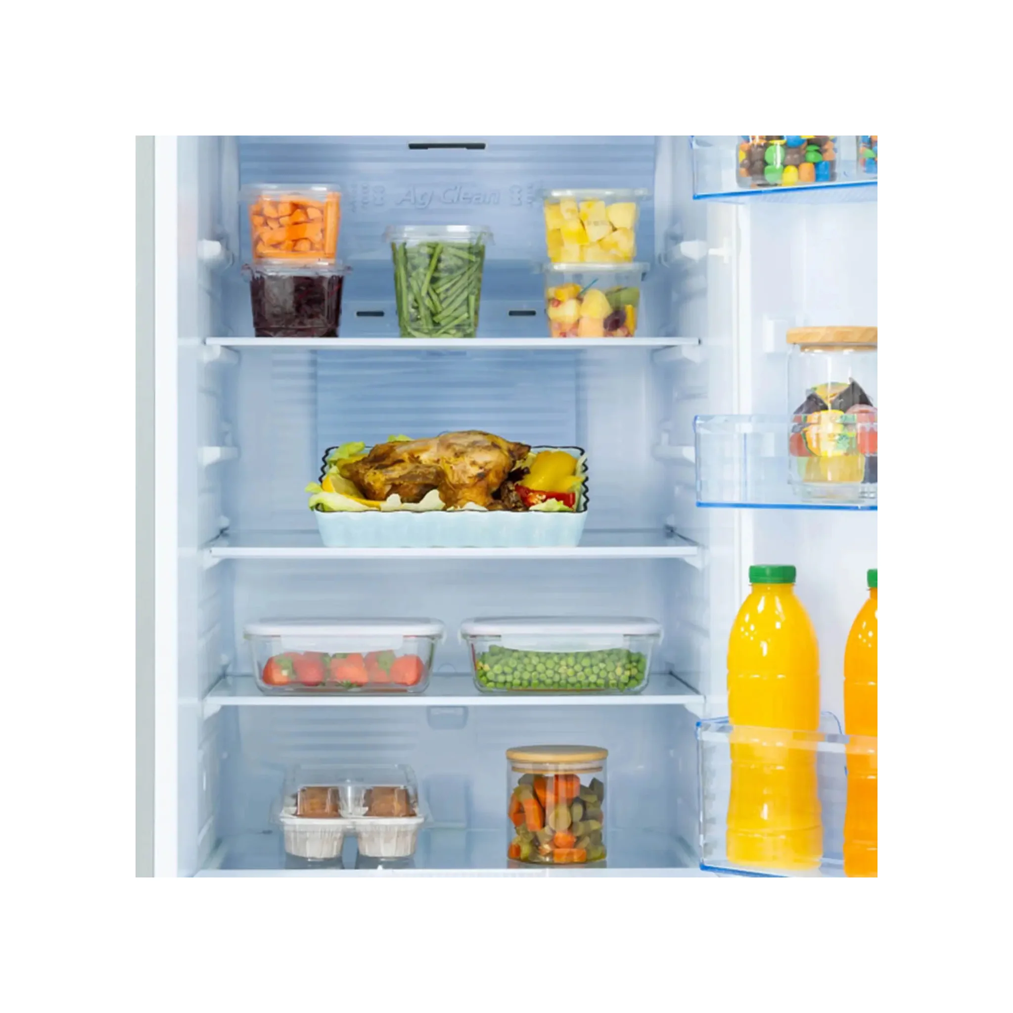 Panasonic 348L Double Door Refrigerator, NR-BC42VSSAE - Image 5