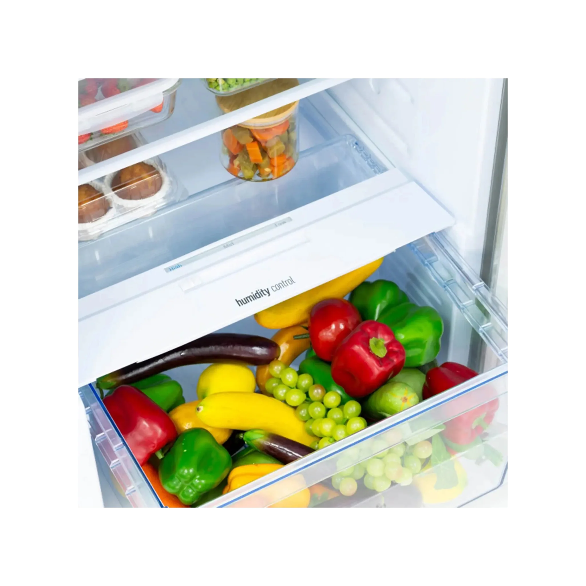 Panasonic 348L Double Door Refrigerator, NR-BC42VSSAE - Image 6