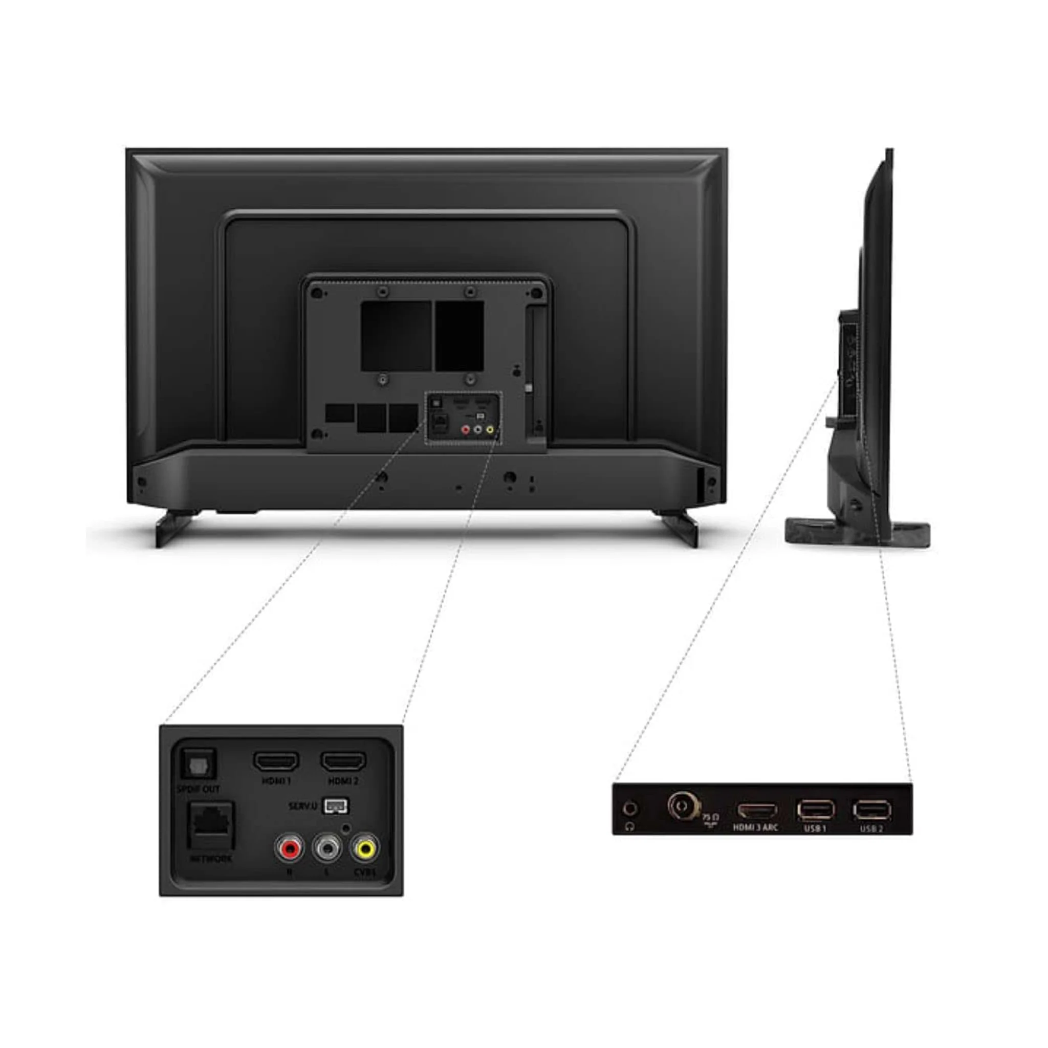 Philips 32 inch Android Smart TV, 32PHT6915 - Image 4
