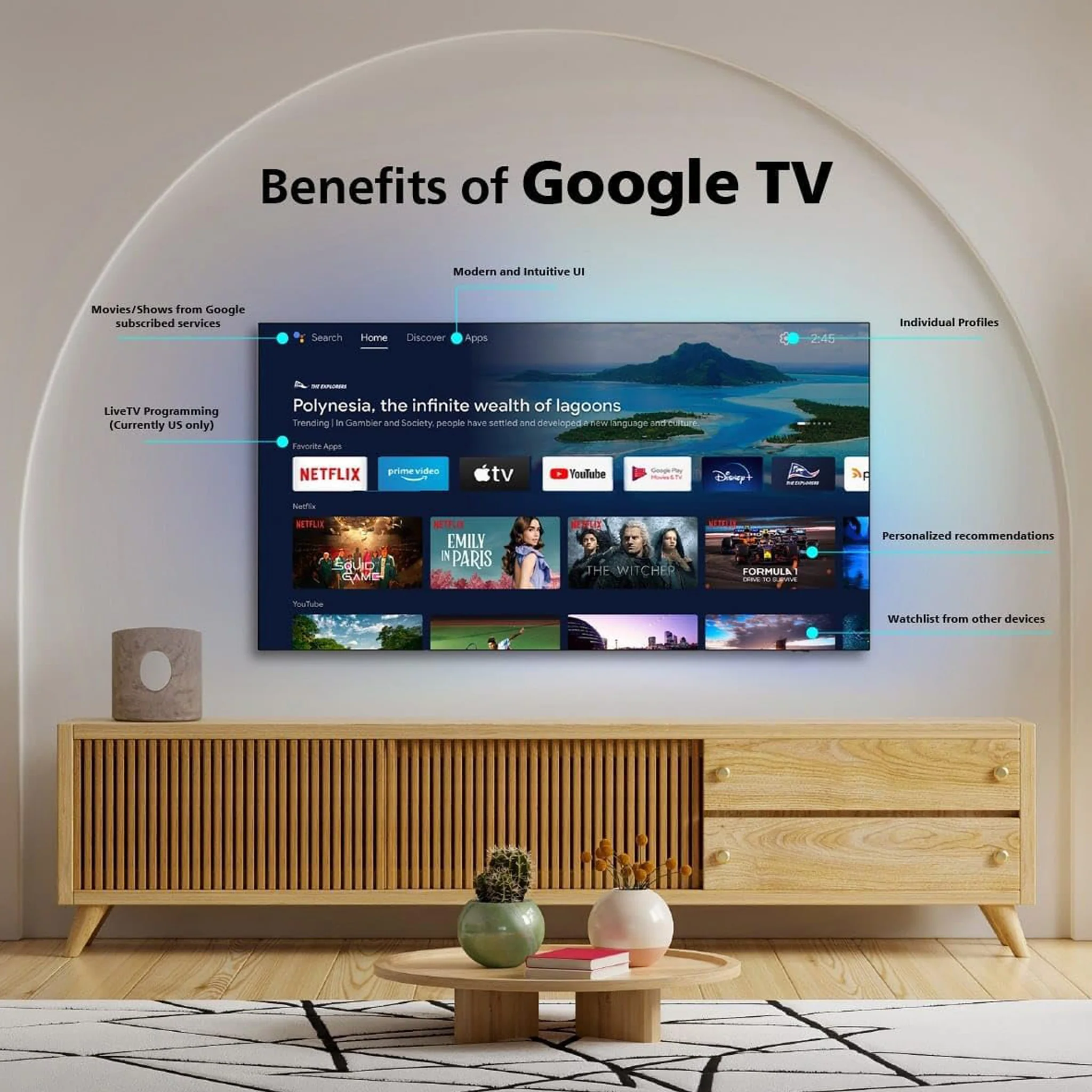 Philips 43 inch Android Smart TV - 4K, 43PUT7406 - Image 6