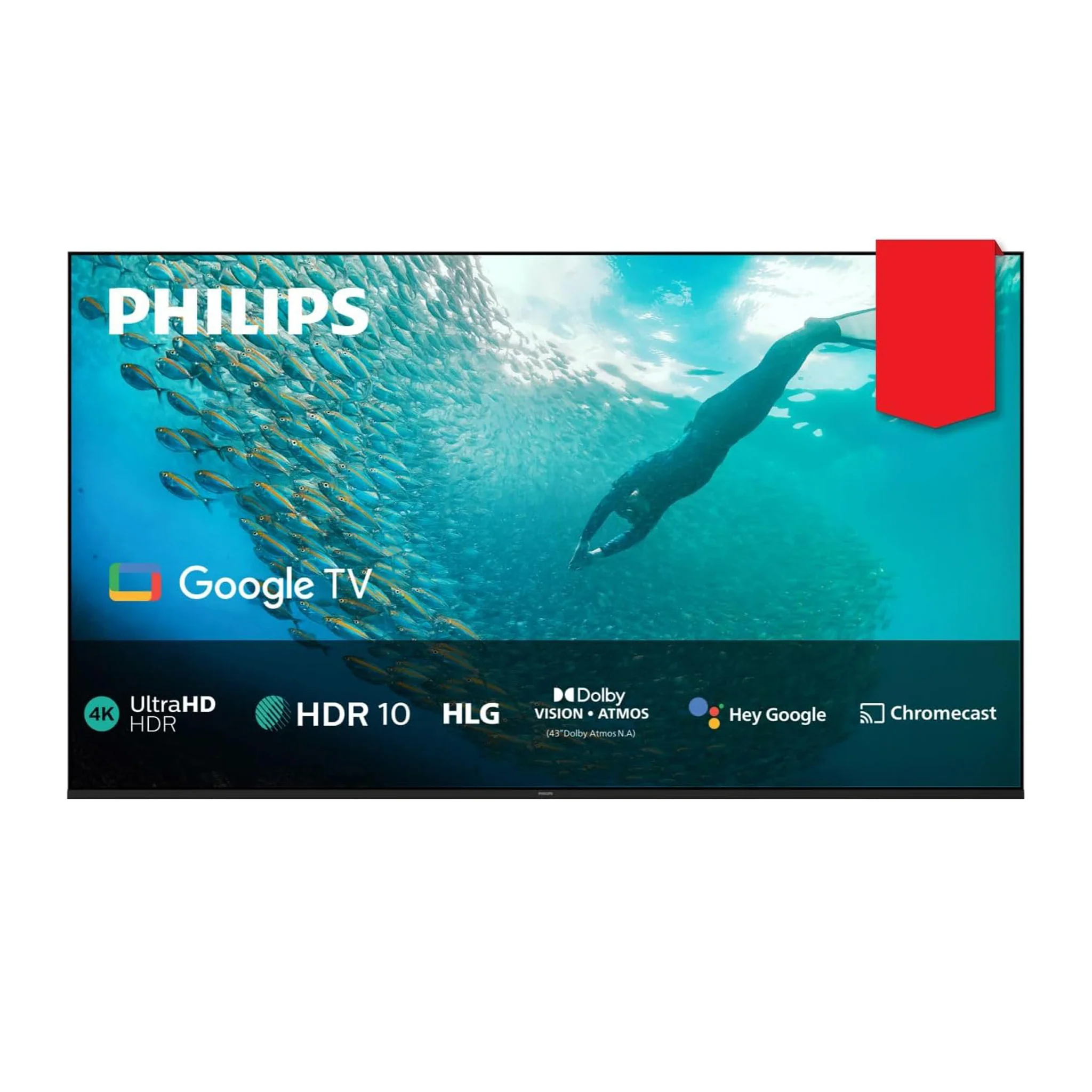 Philips 55 inch Smart TV - 4K, 55PUT7406