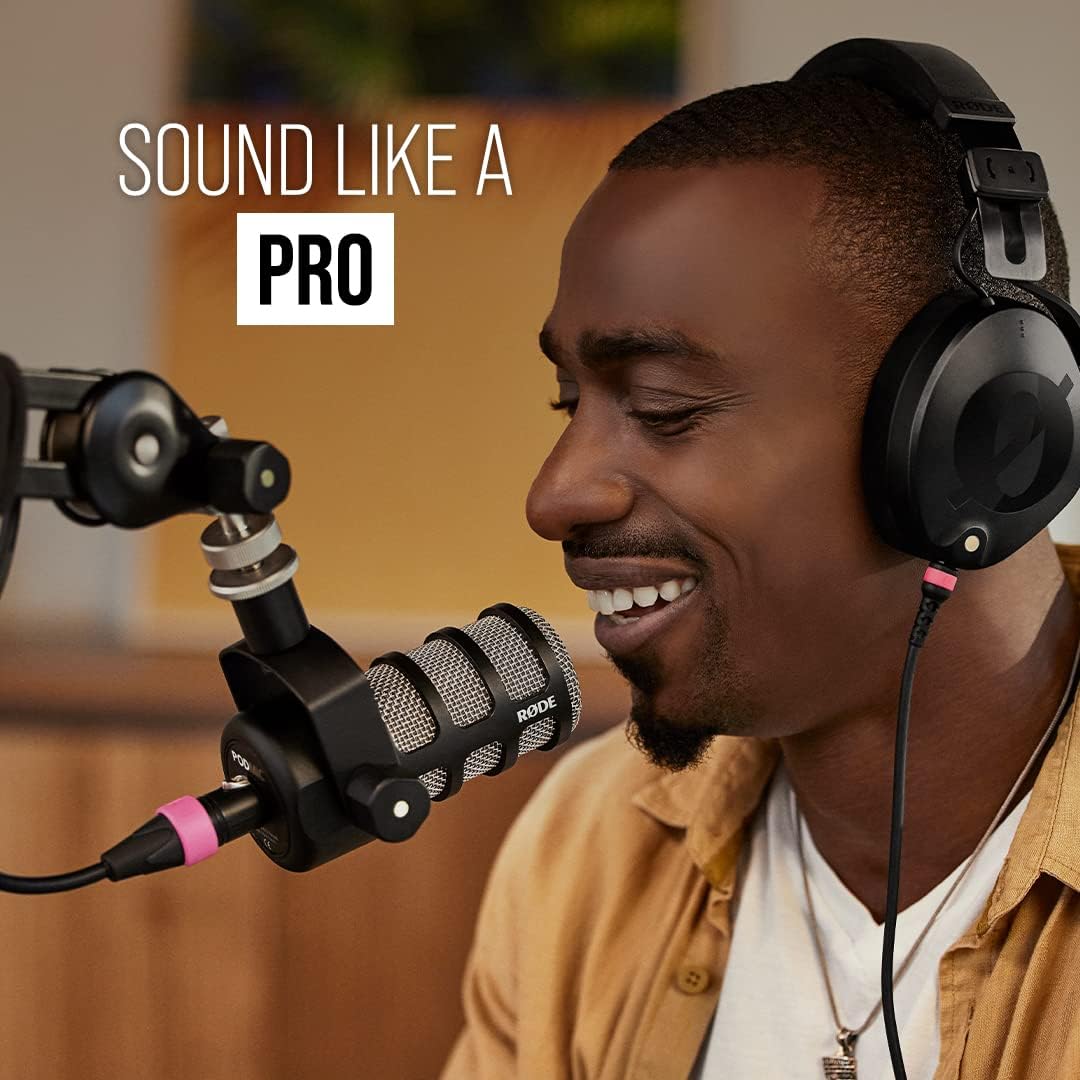 RØDE PodMic Broadcast-quality Dynamic Microphone with Integrated Swing Mount - Image 7