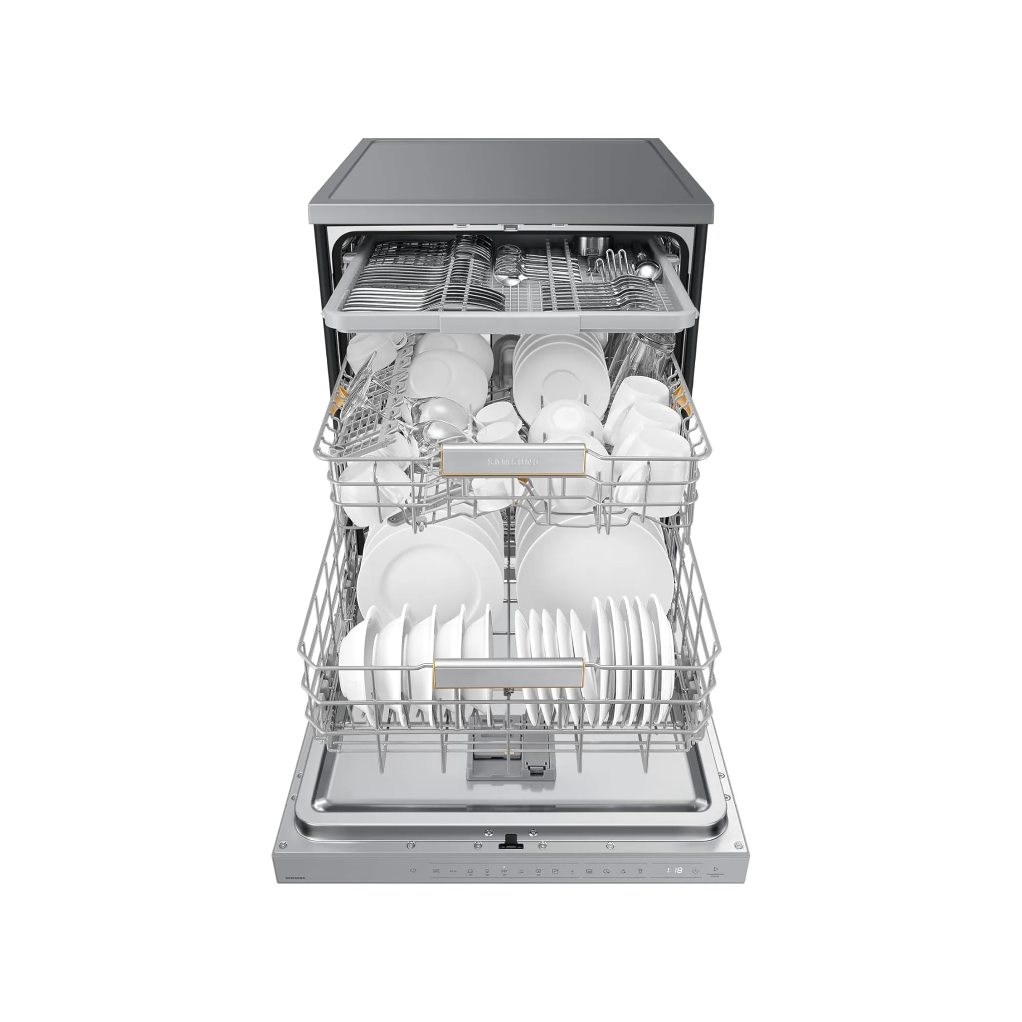 Samsung 14 Place Settings Freestanding Dishwasher, DW60M6040FS - Image 5