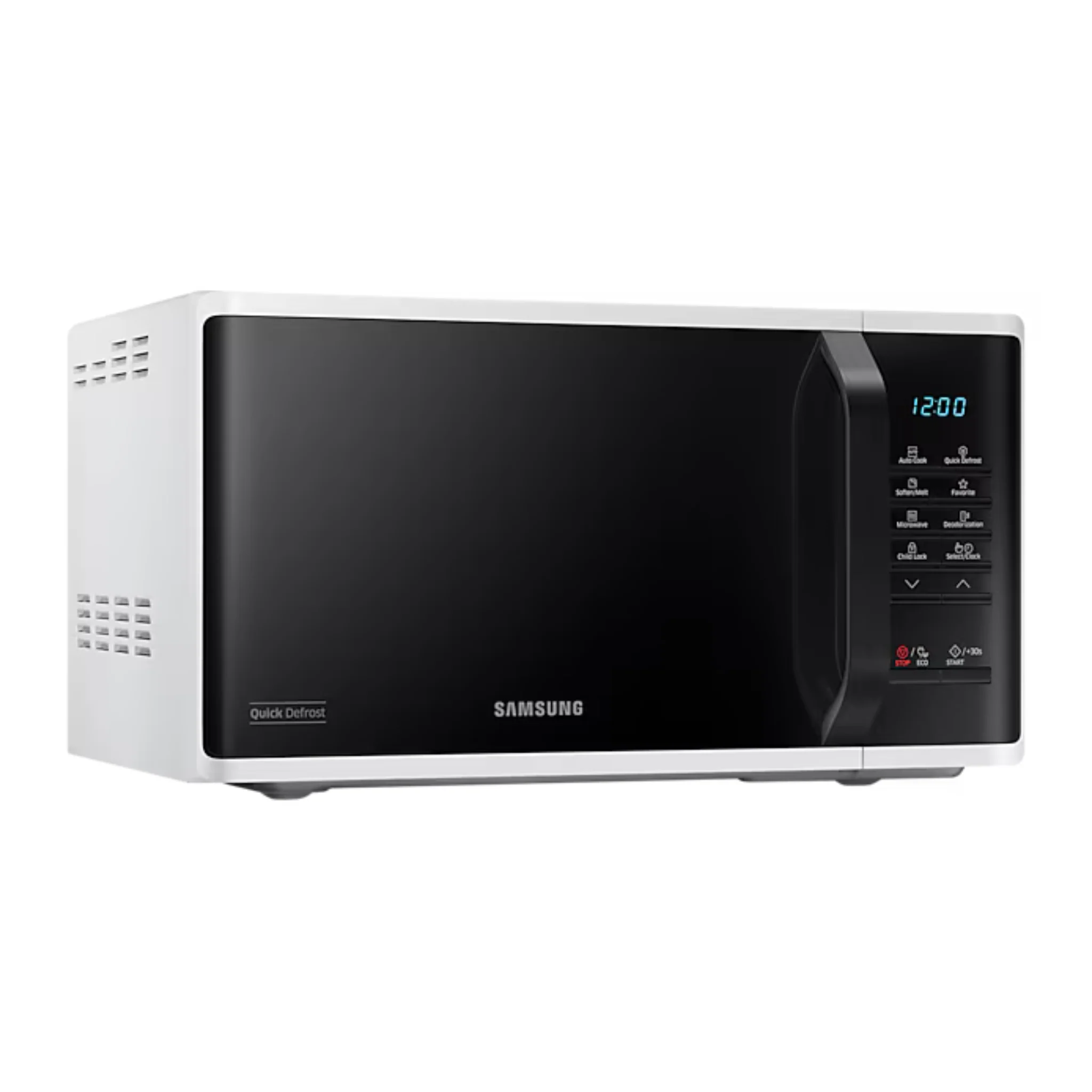 Samsung 23L Solo Microwave Oven with Quick Defrost, MS23K3513AW - Image 2