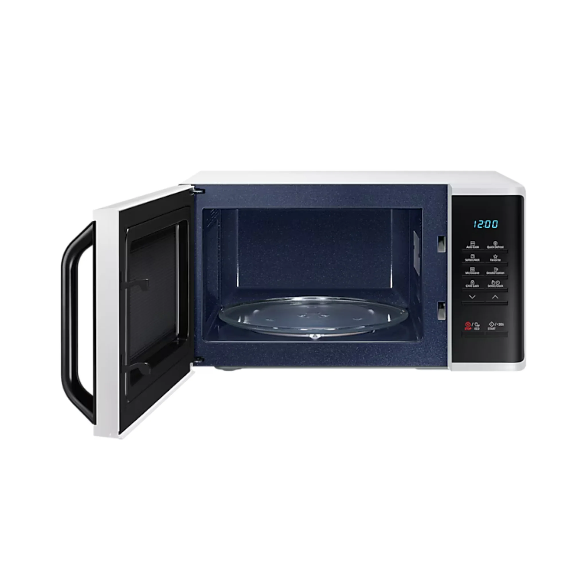 Samsung 23L Solo Microwave Oven with Quick Defrost, MS23K3513AW - Image 4