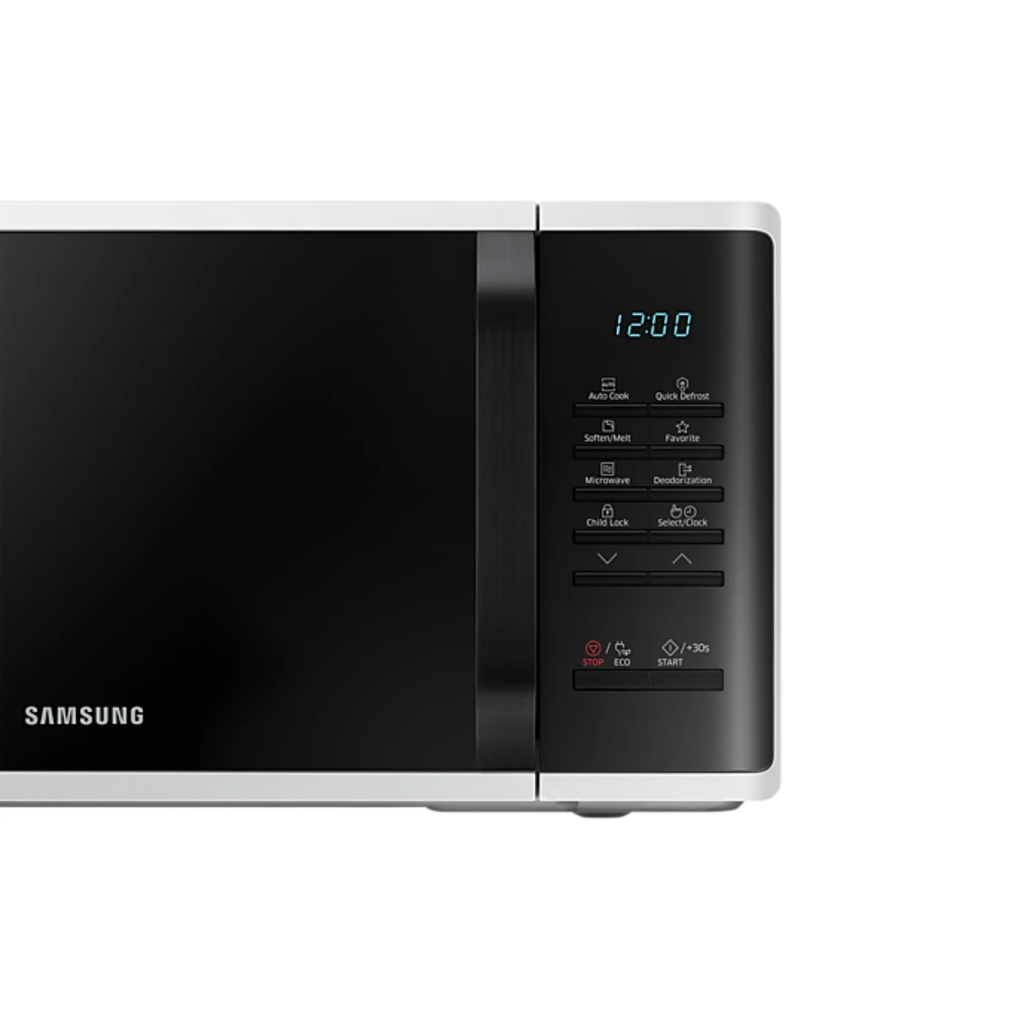 Samsung 23L Solo Microwave Oven with Quick Defrost, MS23K3513AW - Image 5