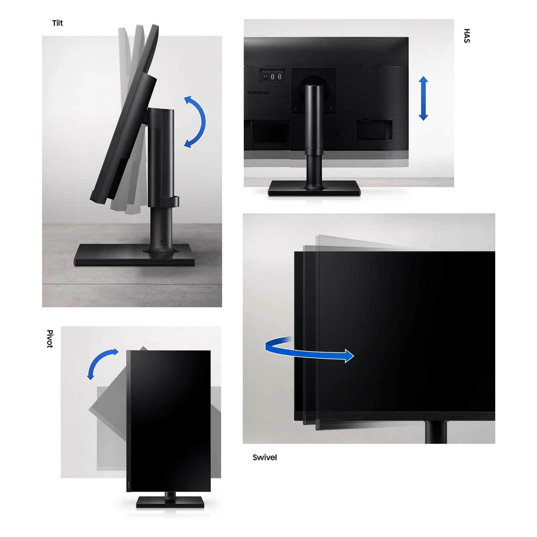 Samsung 27 inch LED Monitor - Full HD, F27T450FQR - Image 6
