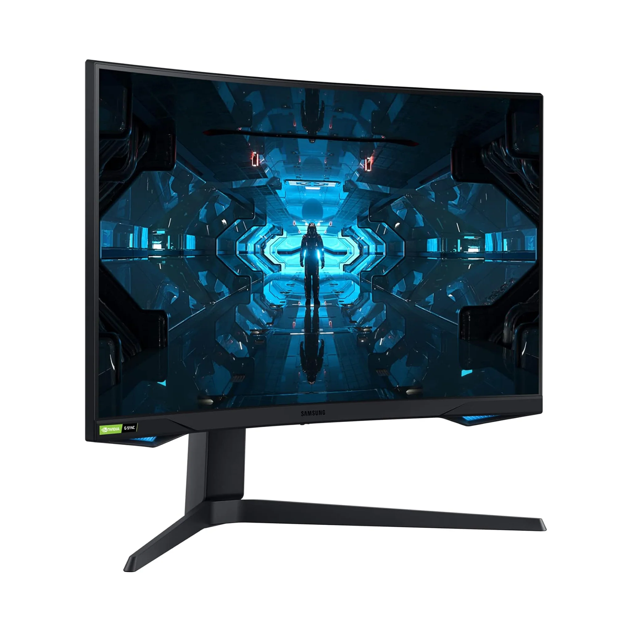 Samsung 27 inch Odyssey Wide Quad HD QLED Monitor, C27G75TQSP - Image 2