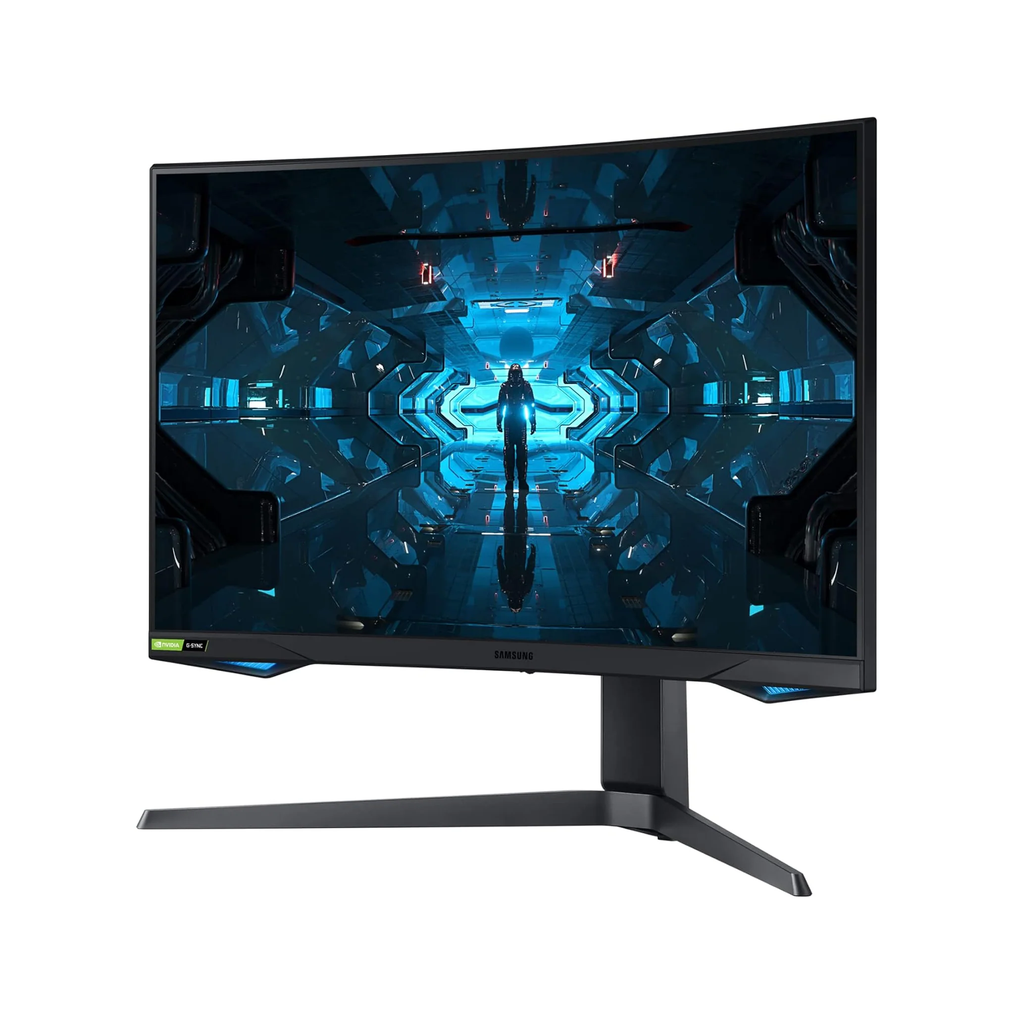 Samsung 27 inch Odyssey Wide Quad HD QLED Monitor, C27G75TQSP - Image 3