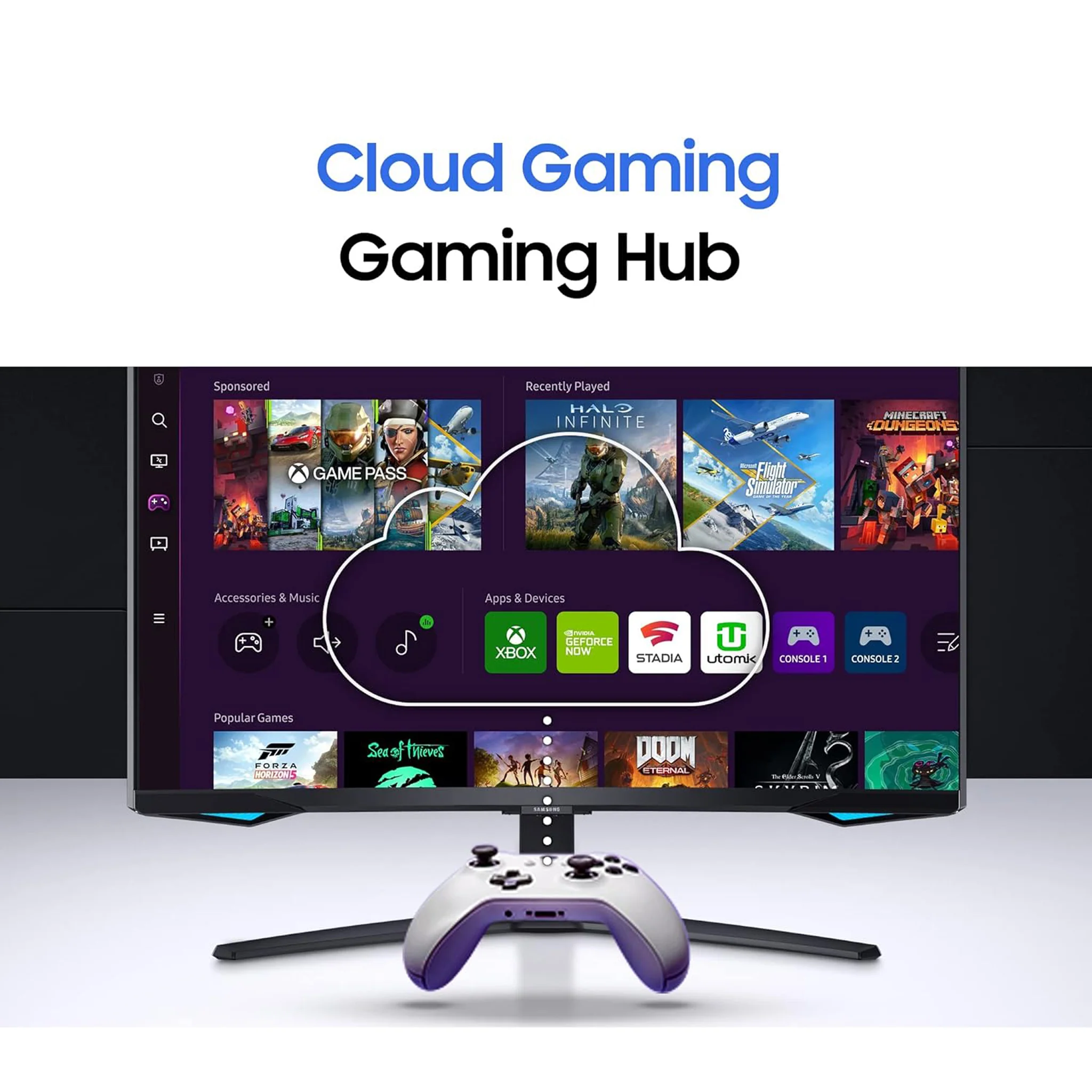 Samsung 27 inch Odyssey WQHD Gaming Monitor - 240Hz - Image 8