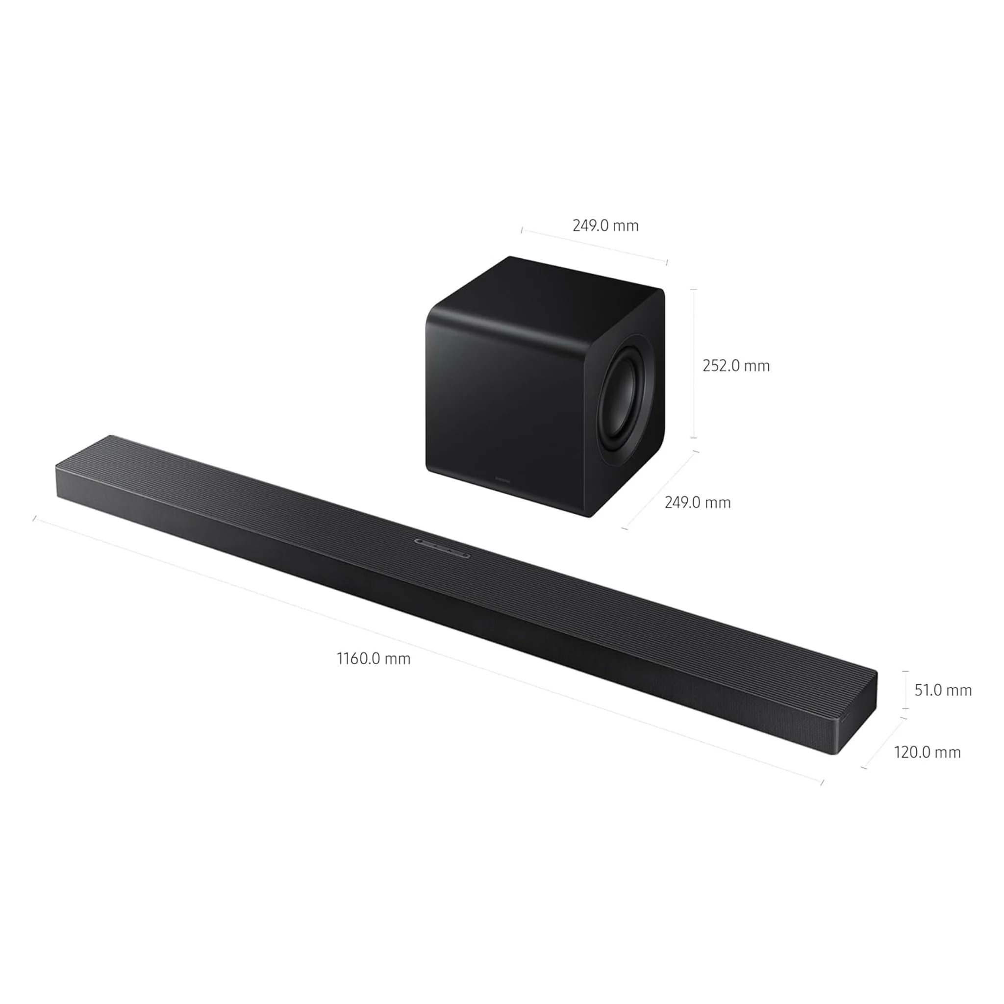 Samsung 3.1.2 Channel Q Series SoundBar, QS700F - Image 3