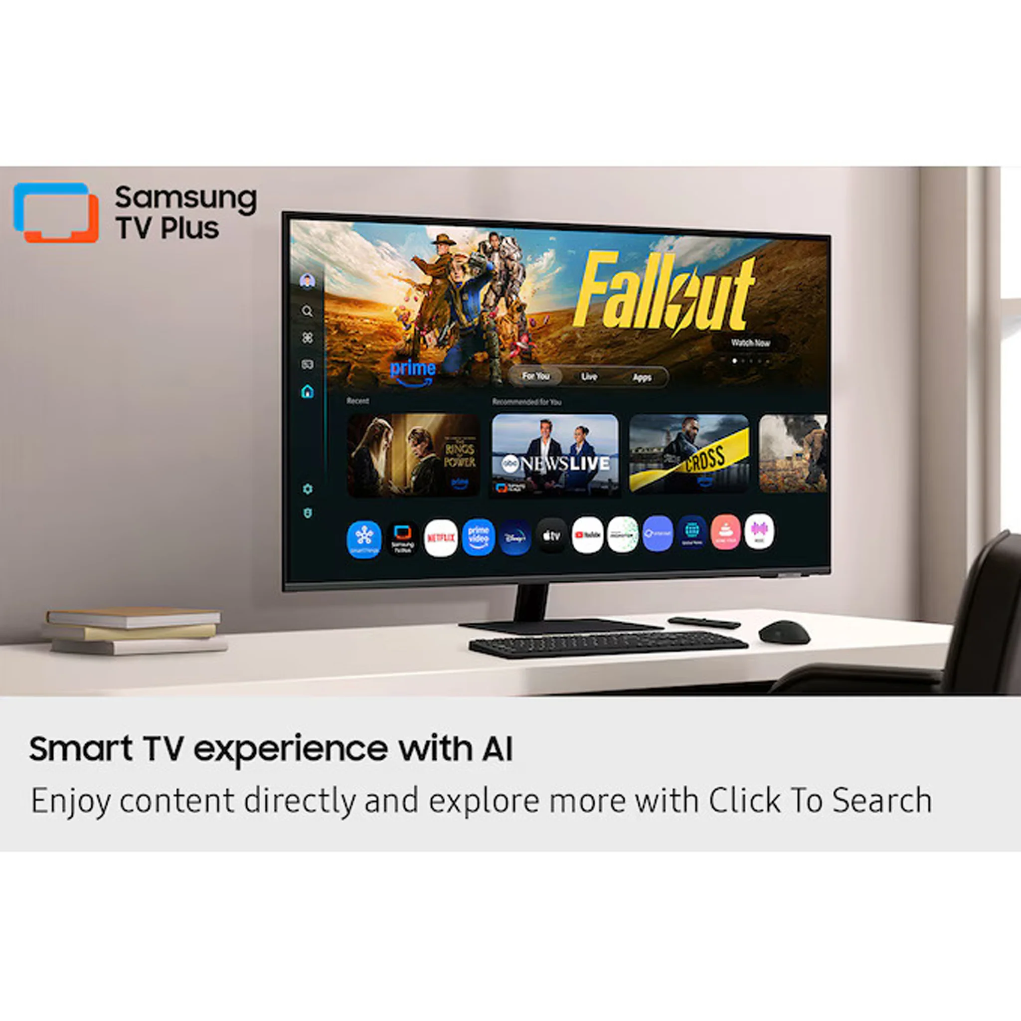 Samsung 43 inch Smart Monitor - 4K, 43M7 - Image 7