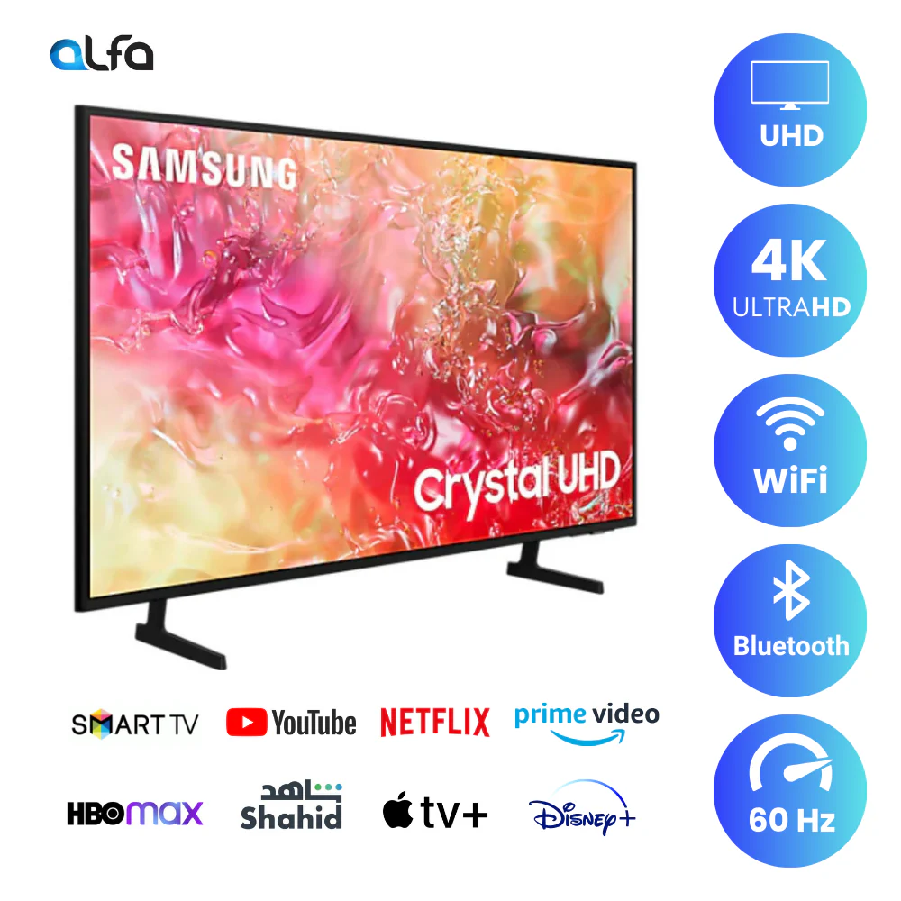 Samsung 43 inch Smart TV - 4K, 43DU7000 - Image 2