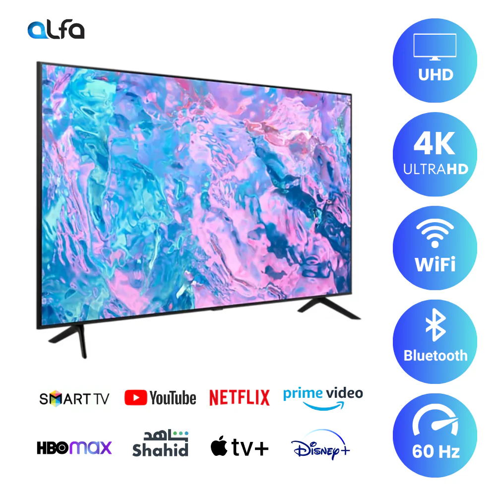 Samsung 50 inch Smart TV - 4K, 50CU7000 - Image 2