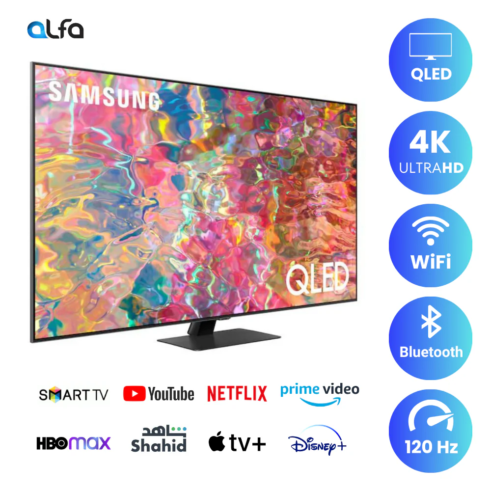 Samsung 55 inch Smart QLED TV - 4K, 55Q80B - Image 2