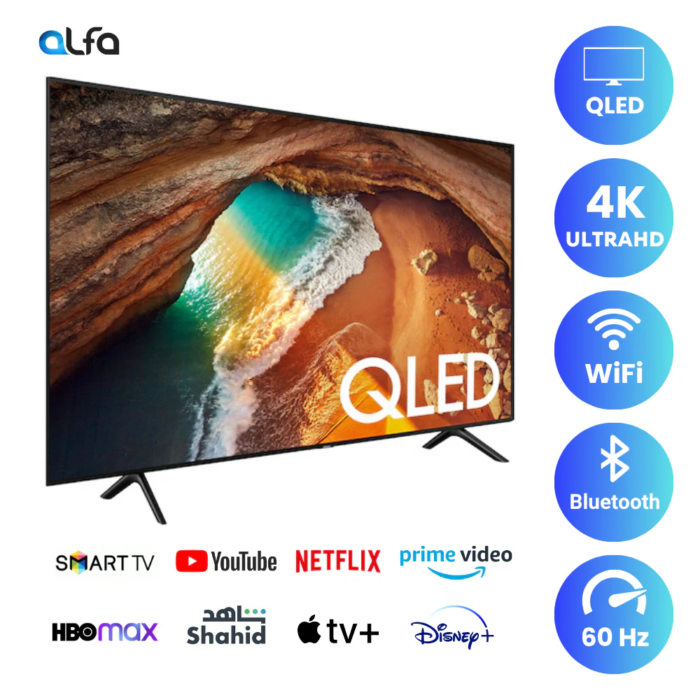 Samsung 55 inch Smart QLED TV - 4K, 55Q60T - Image 2