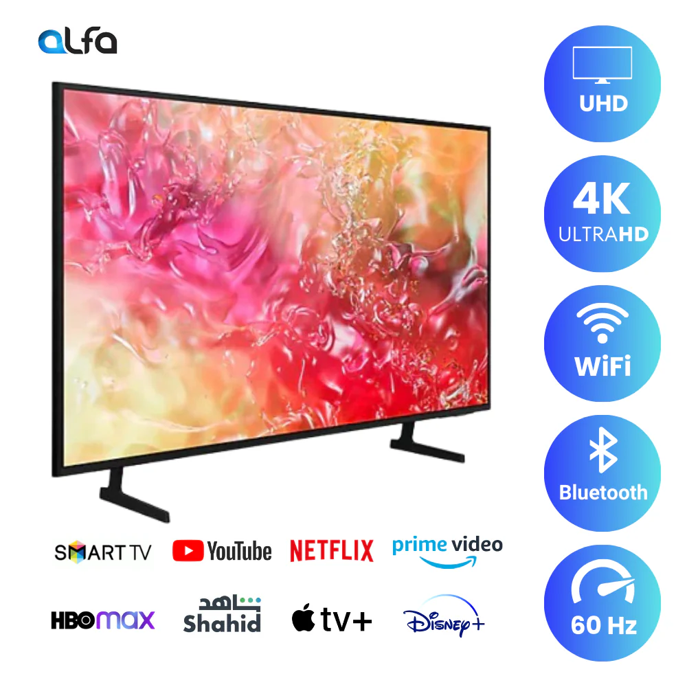 Samsung 55 inch Smart TV - 4K, 55DU7000 - Image 2