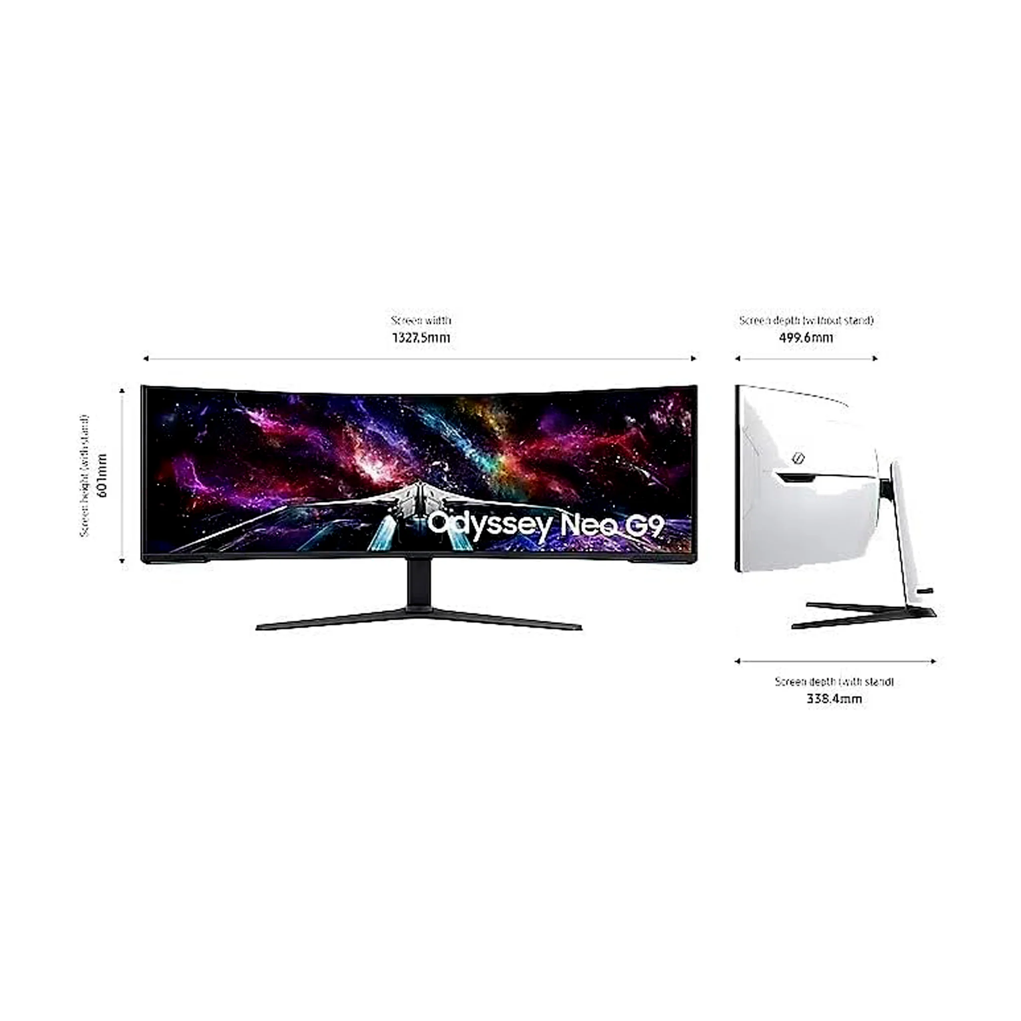 Samsung 57 inch Odyssey Neo G9 Dual UHD Curved Monitor - 240Hz, LS57CG952NMXUE - Image 5