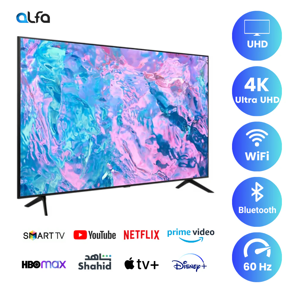 Samsung 58 inch Smart TV - 4K, 58TU7000 - Image 2