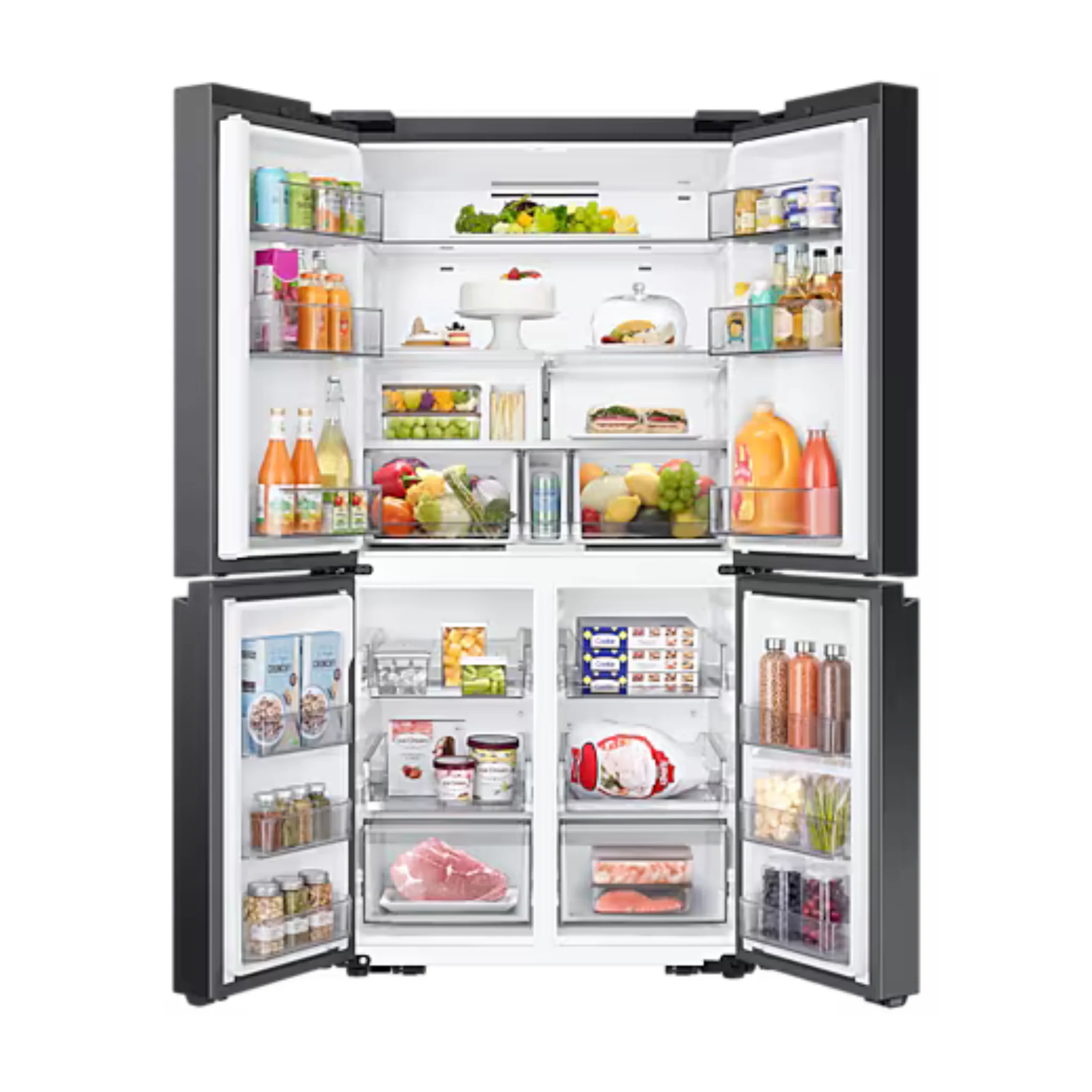Samsung 602L Bespoke T Style French Door Refrigerator, RF65DG90BEB1 - Image 5